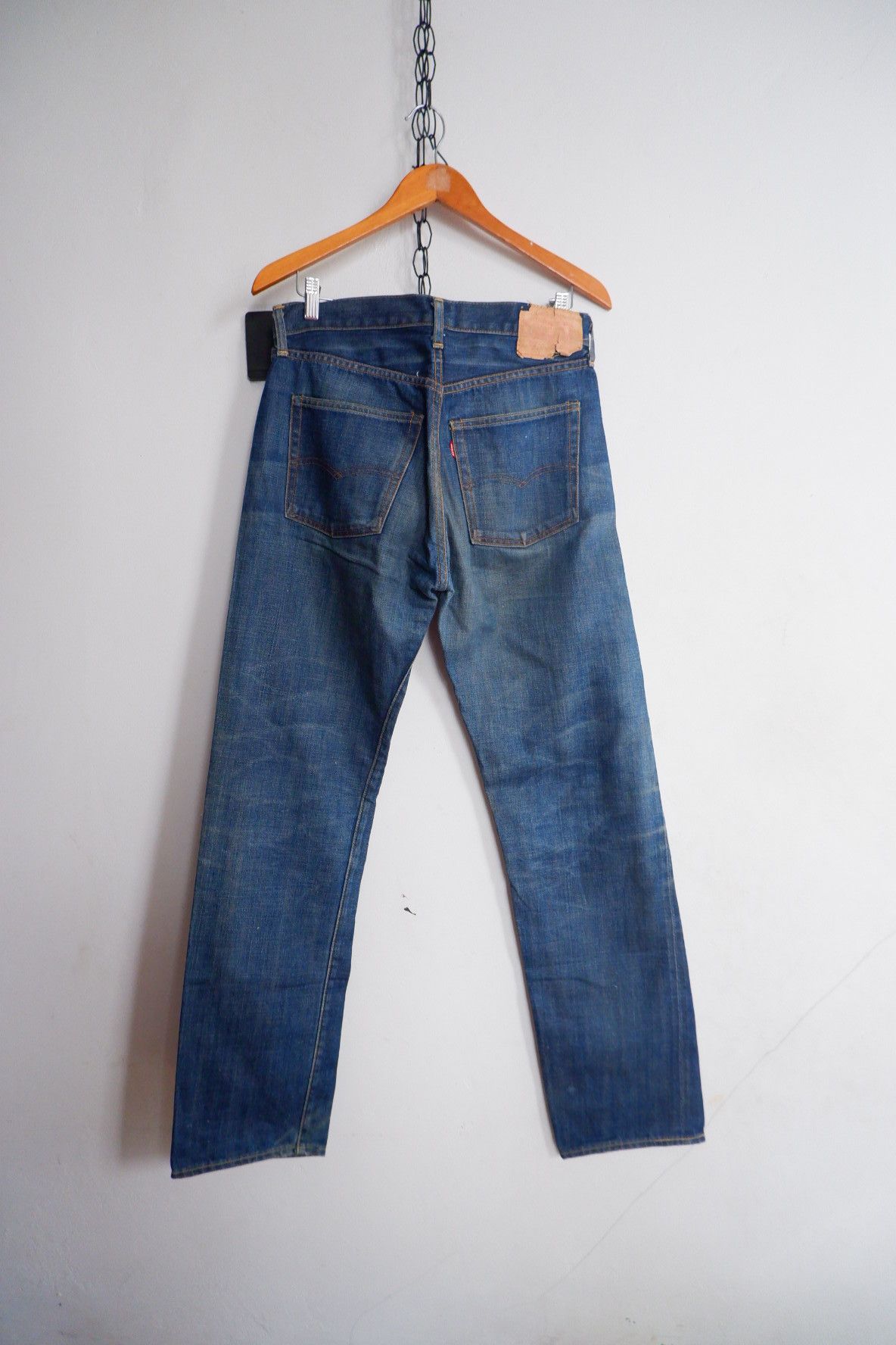 Levi's Vintage Levis Big E 501 Selvedge Jeans Size US 32 / EU 48 - 2 Thumbnail