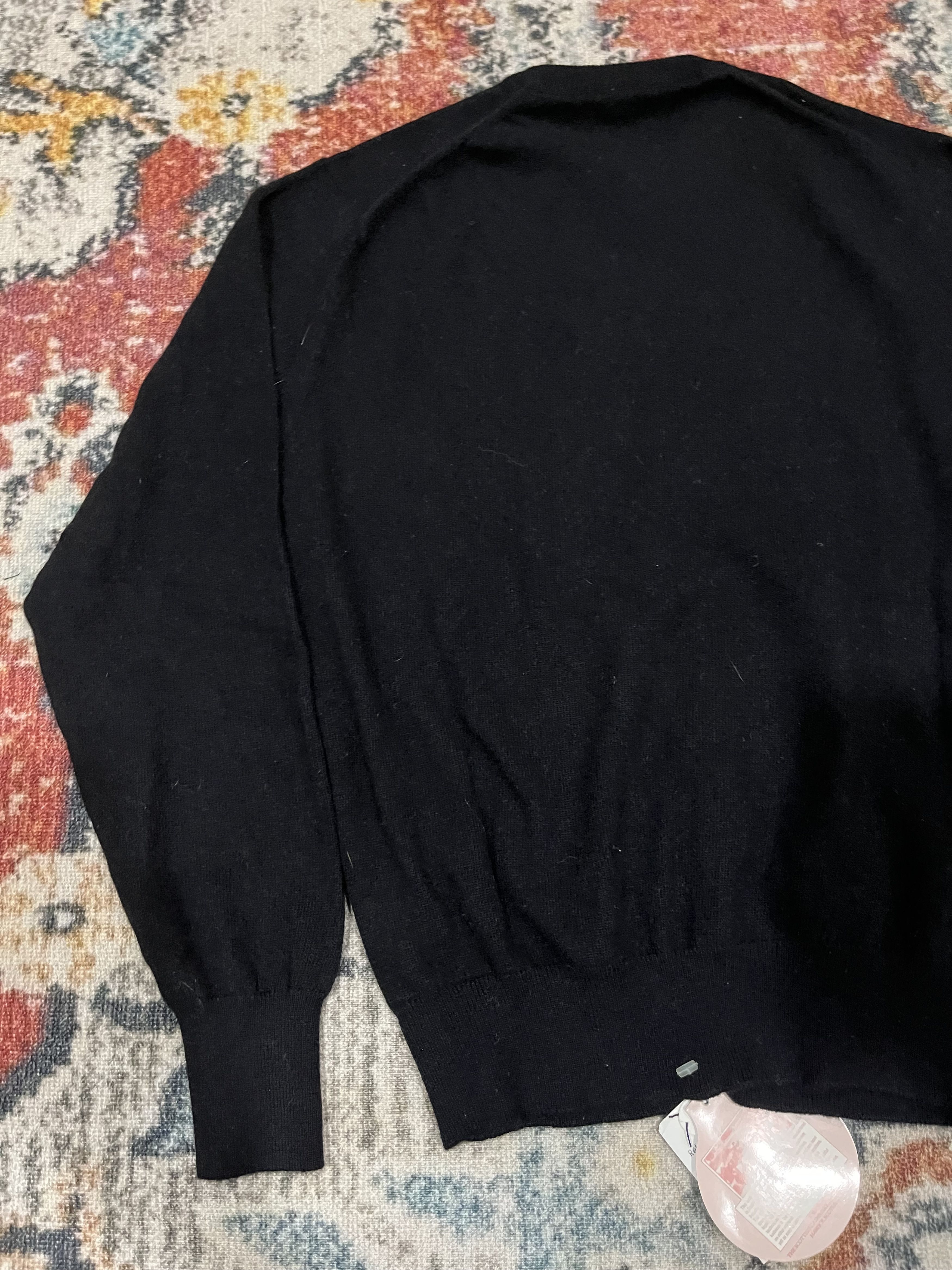 Celine Vintage 90s Black cashmere Size US M / EU 48-50 / 2 - 6 Thumbnail