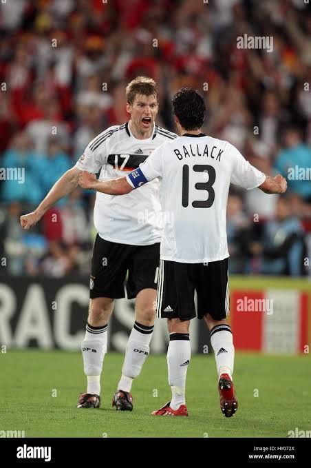 Adidas Germany home 2008/2009 michael ballack jersey football Size US L / EU 52-54 / 3 - 13 Thumbnail