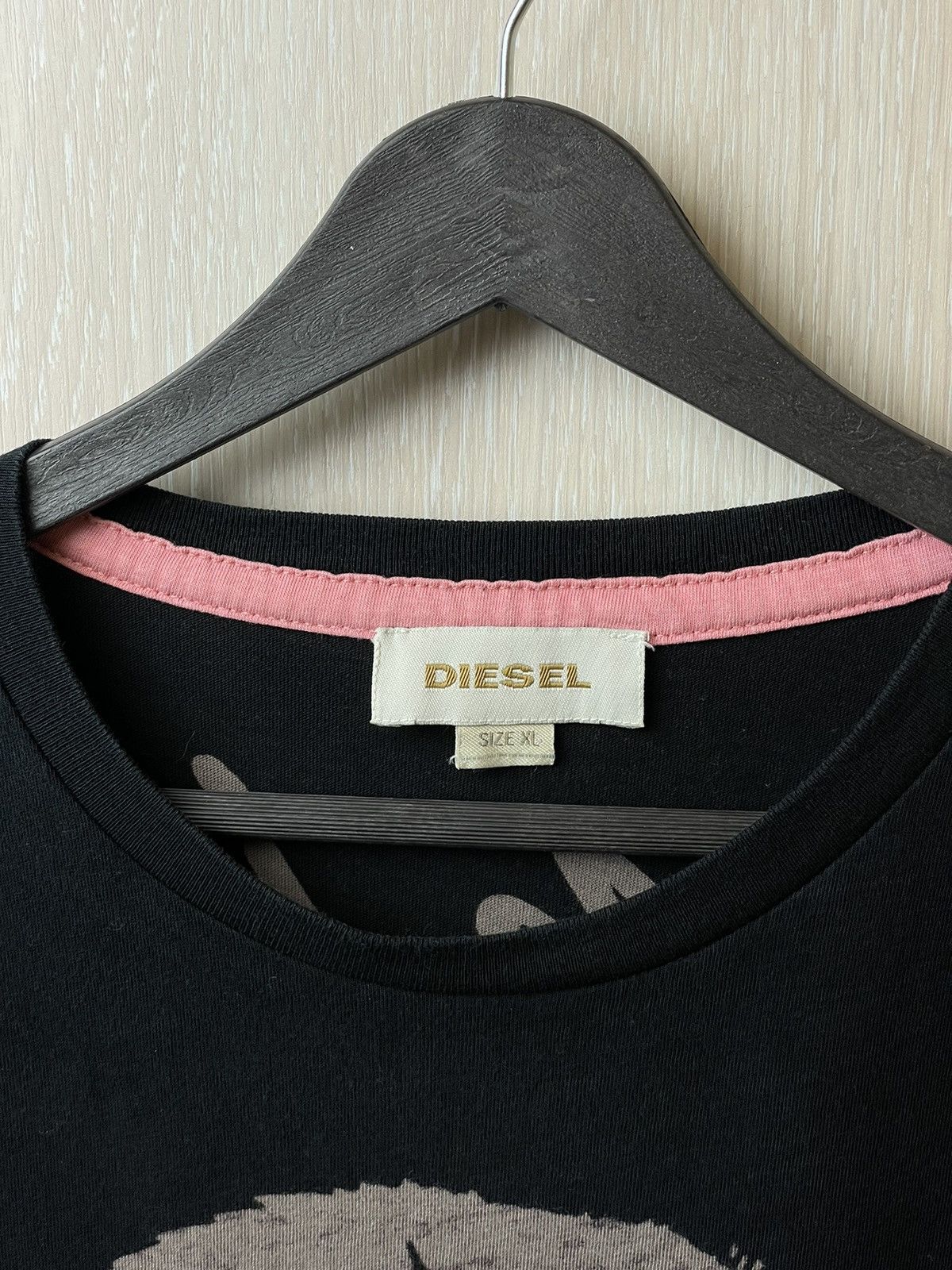Diesel × Vintage Vintage Diesel Big Logo Rare T-shirt Size US XL / EU 56 / 4 - 5 Thumbnail