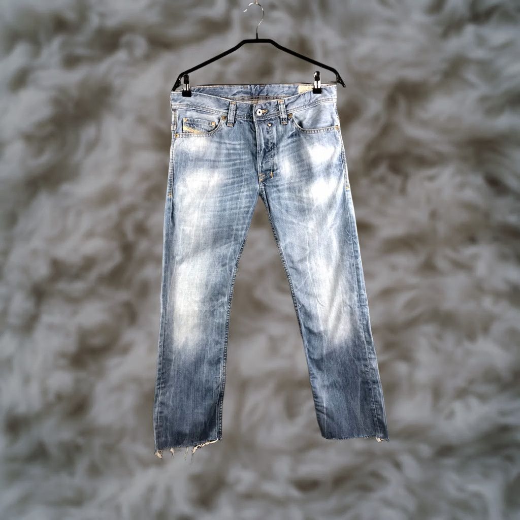 Diesel Diesel Safado Jeans Cotton Blue Men W30 L34 Straight 5-Pocket Regular Regular Rise Ultra Low Jeans Diesel Safado Blue Denim Size US 30 / EU 46 - 1 Thumbnail