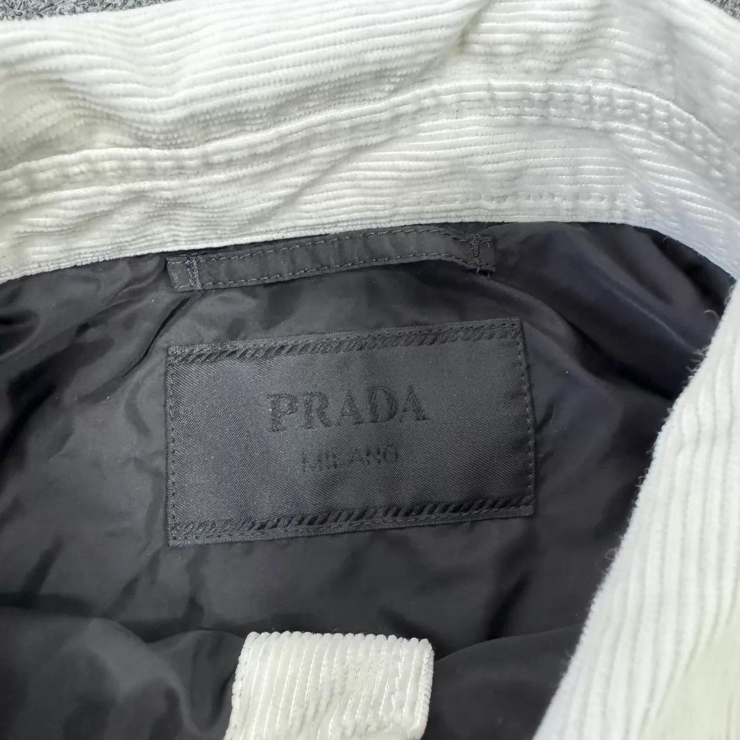 Prada Prada Triangle Logo Corduroy Work Jacket L Size US L / EU 52-54 / 3 - 6 Thumbnail