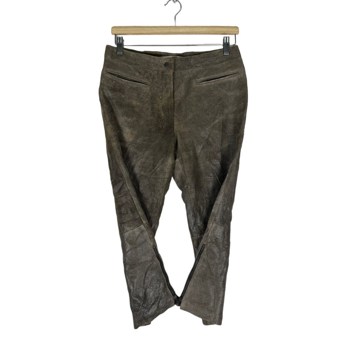 Ruffo Research 🔥RUFFO RESEARCH LEATHER FW2000 TROUSER PANTS Size 30" / US 8 / IT 44 - 1 Thumbnail