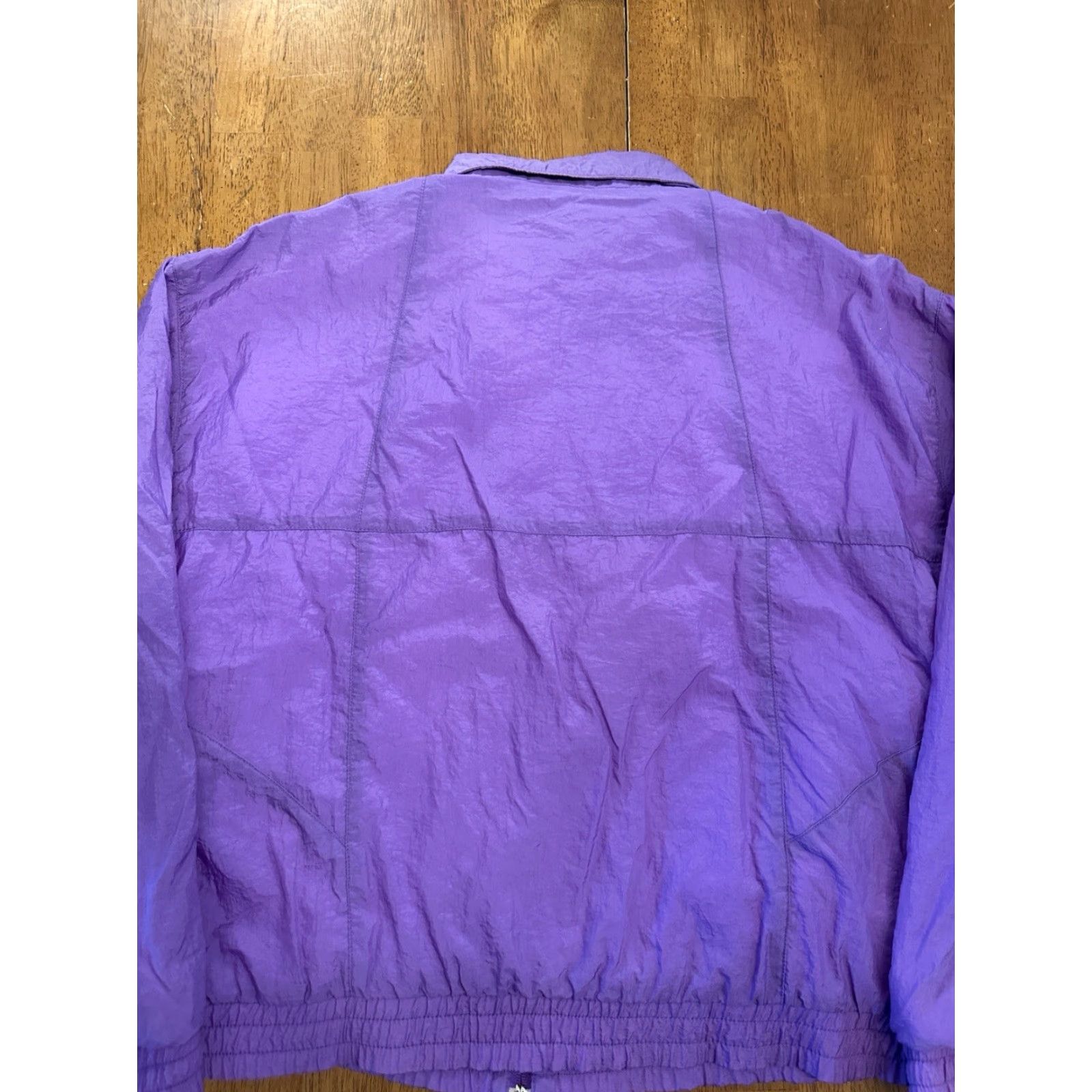 Reebok VINTAGE Reebok Windbreaker Jacket Purple Small Men Size US S / EU 44-46 / 1 - 5 Thumbnail