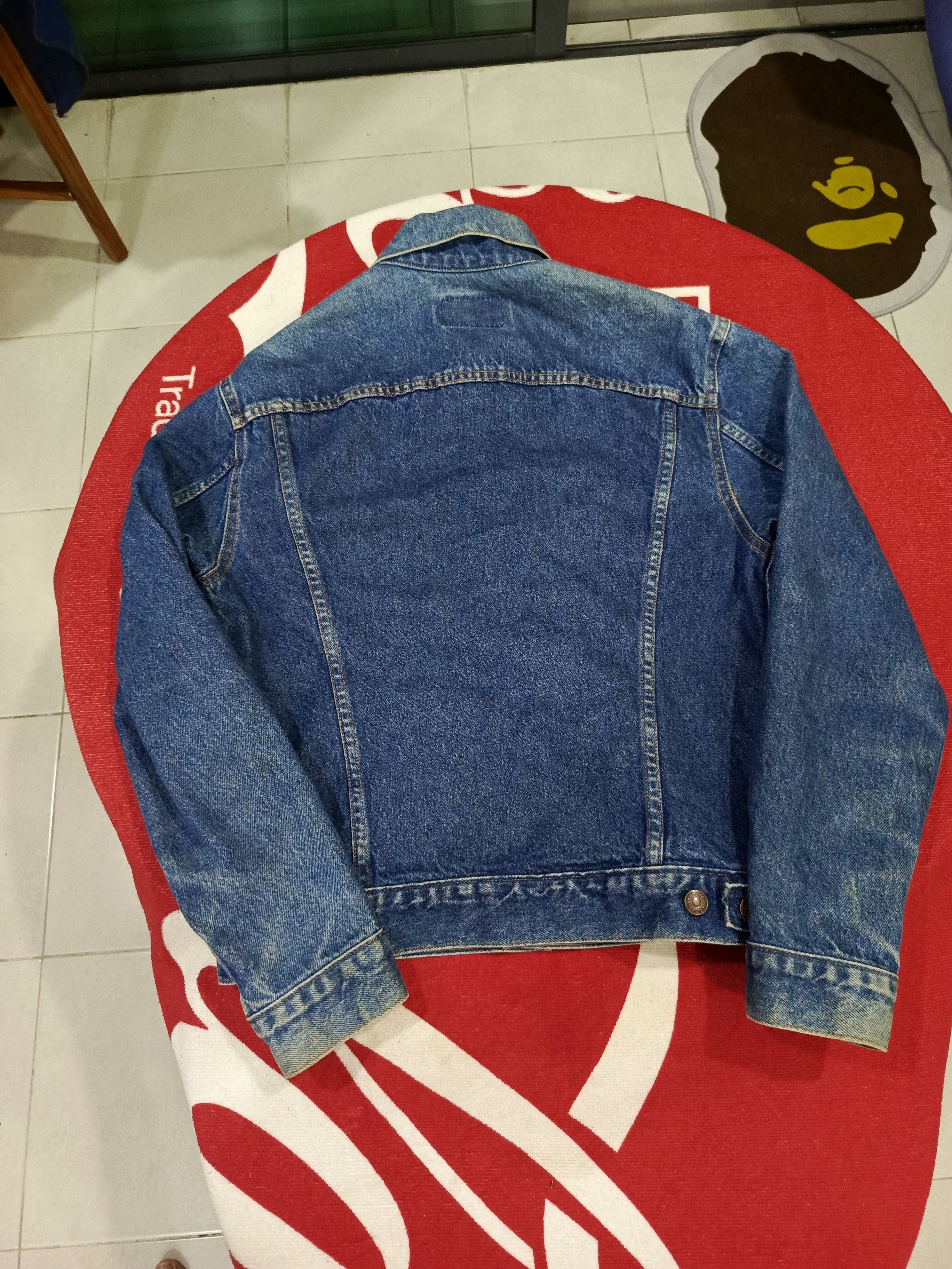 Levi's Vintage 90s Levi's Blanket Lined ORIGINAL Trucker Jacket Size US M / EU 48-50 / 2 - 2 Thumbnail