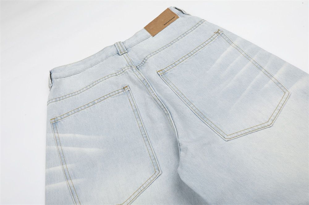 Vintage Men's Light-Wash Vibe Wide-Leg Jeans Size US 32 / EU 48 - 5 Thumbnail