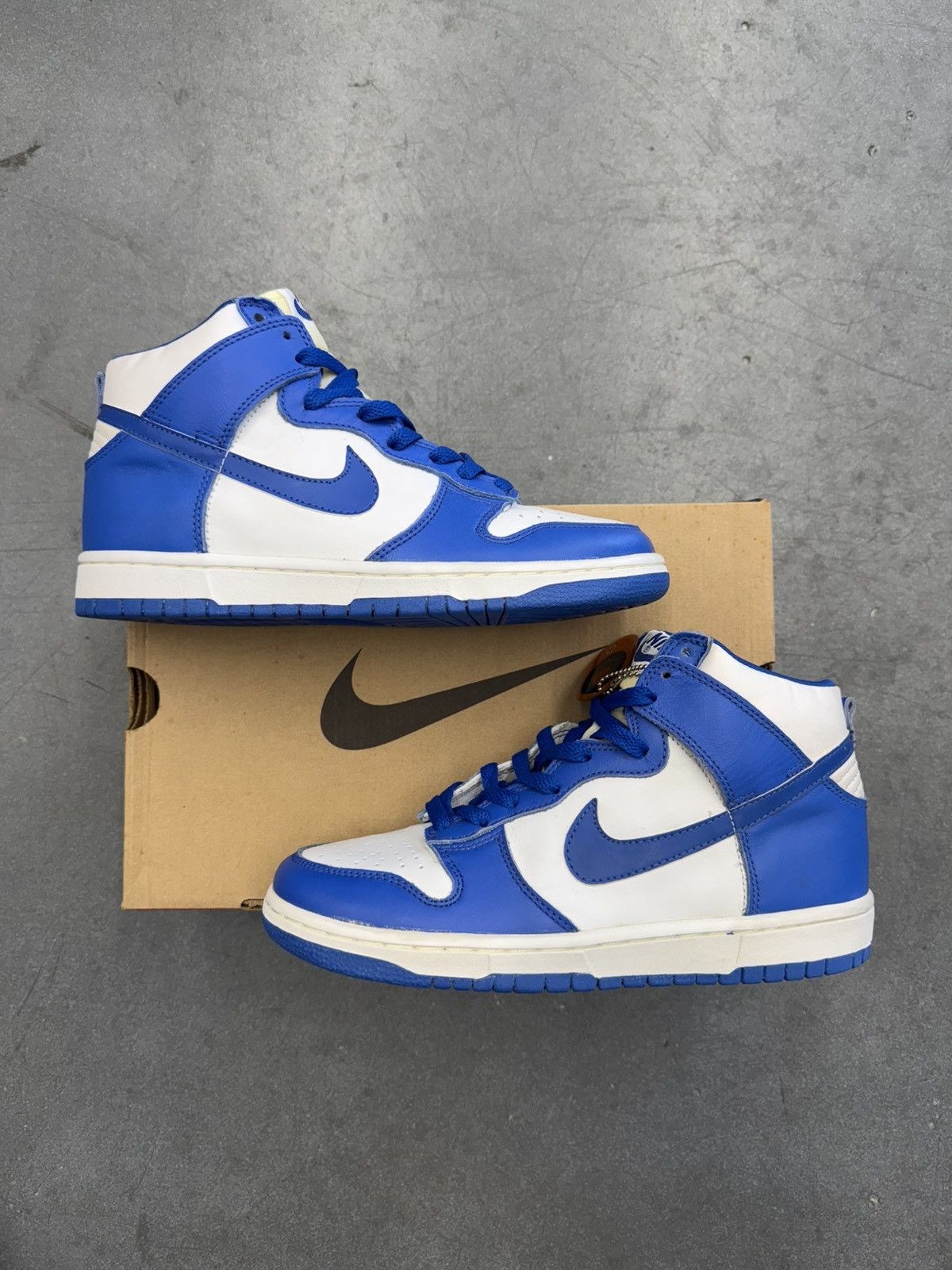 Nike × Vintage 1999 Vintage Nike Dunk High LE Kentucky Size US 7.5 / EU 40-41 - 1 Thumbnail