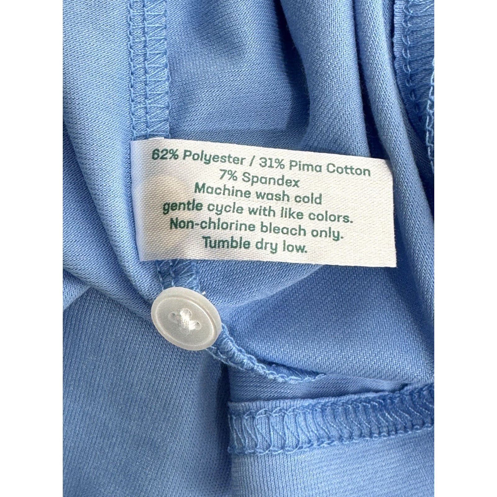 Vintage CRIQUET Austin - NEW w TAG - SLIM FIT Embroidered Logo XXL Golf Polo Shirt - Light Blue - Men - 2XL - Polo - Logo - Slimming - Golf Size US XXL / EU 58 / 5 - 6 Thumbnail