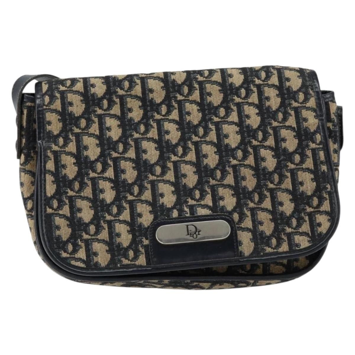 Dior Christian Dior Vintage Trotter Shoulder Bag Canvas Size ONE SIZE - 1 Thumbnail