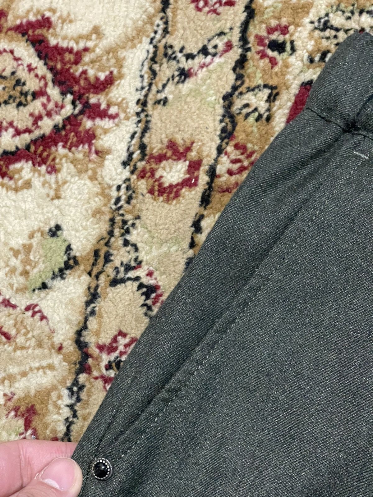 Other Dark Green soft pant made in Italy boutique White Sand Size US 32 / EU 48 - 3 Thumbnail