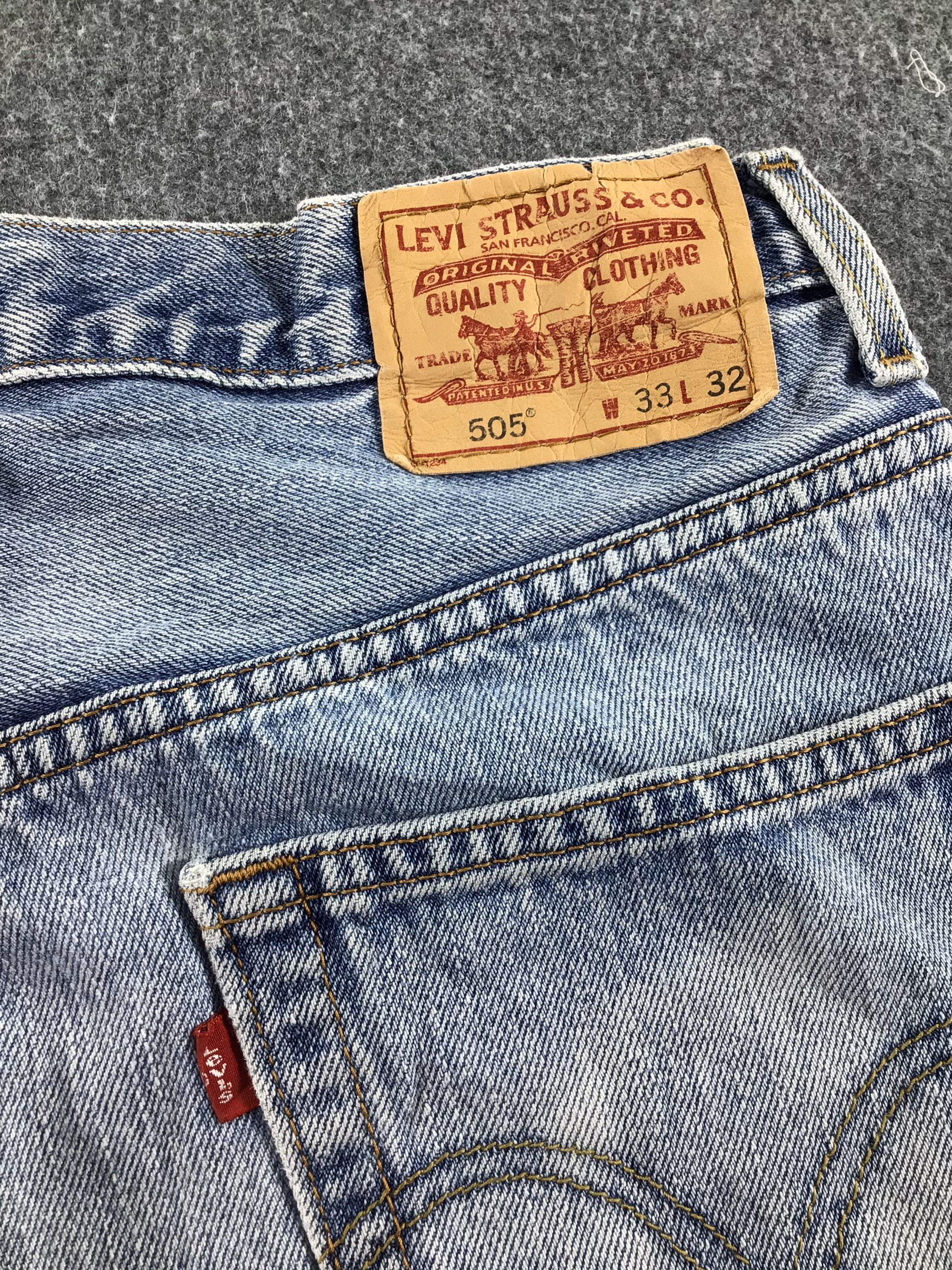 Levi's Vintage Levis 505 Jeans-J606 Size US 32 / EU 48 - 5 Thumbnail