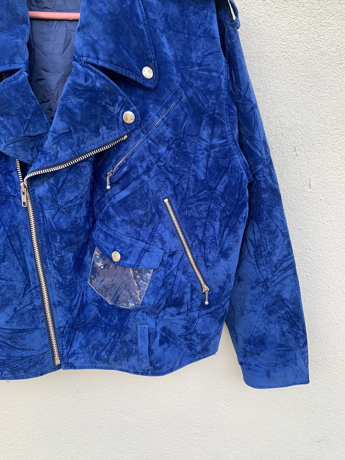GOREWEAR × The Unbranded Brand Velvet Rider Style Jacket With Nice Print Rocket Ladies Size US M / EU 48-50 / 2 - 3 Thumbnail