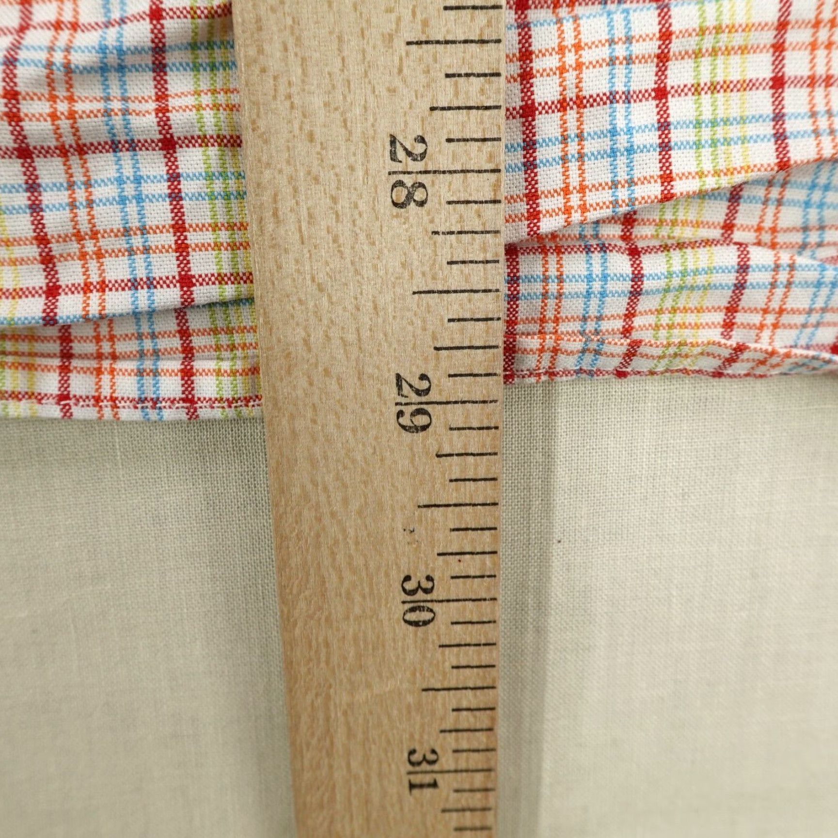 Vintage Gitman Bros Shirt Mens Medium Red Blue Plaid Button Up Western Frontier Made USA Size US M / EU 48-50 / 2 - 7 Thumbnail