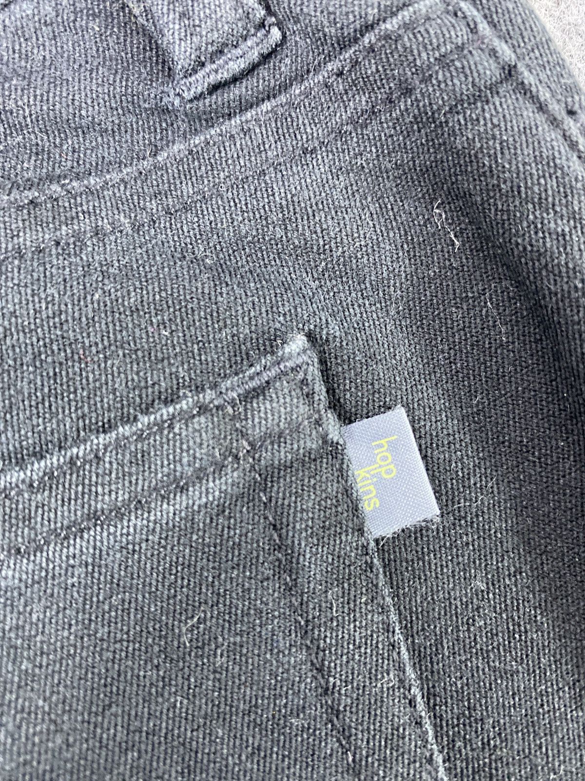 Japanese Brand × Vintage Hopkins Black Pants - J1104 Size 26" / US 2 / IT 38 - 10 Thumbnail