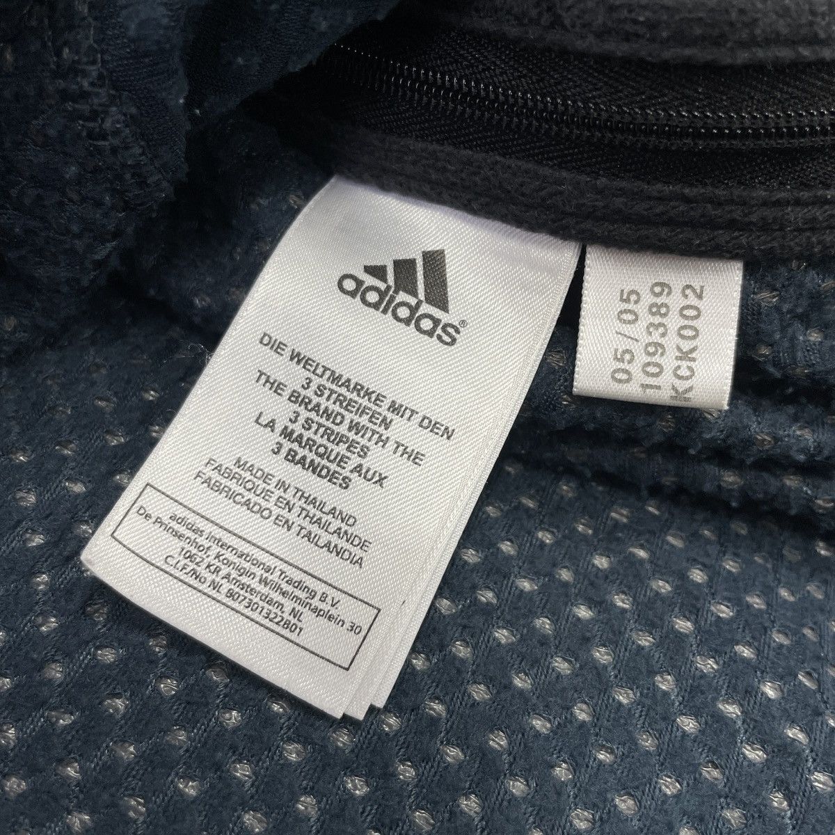 Adidas × Vintage Vintage Adidas Clima Proof Fleece Anorak Jacket Size XL Size US XL / EU 56 / 4 - 17 Thumbnail