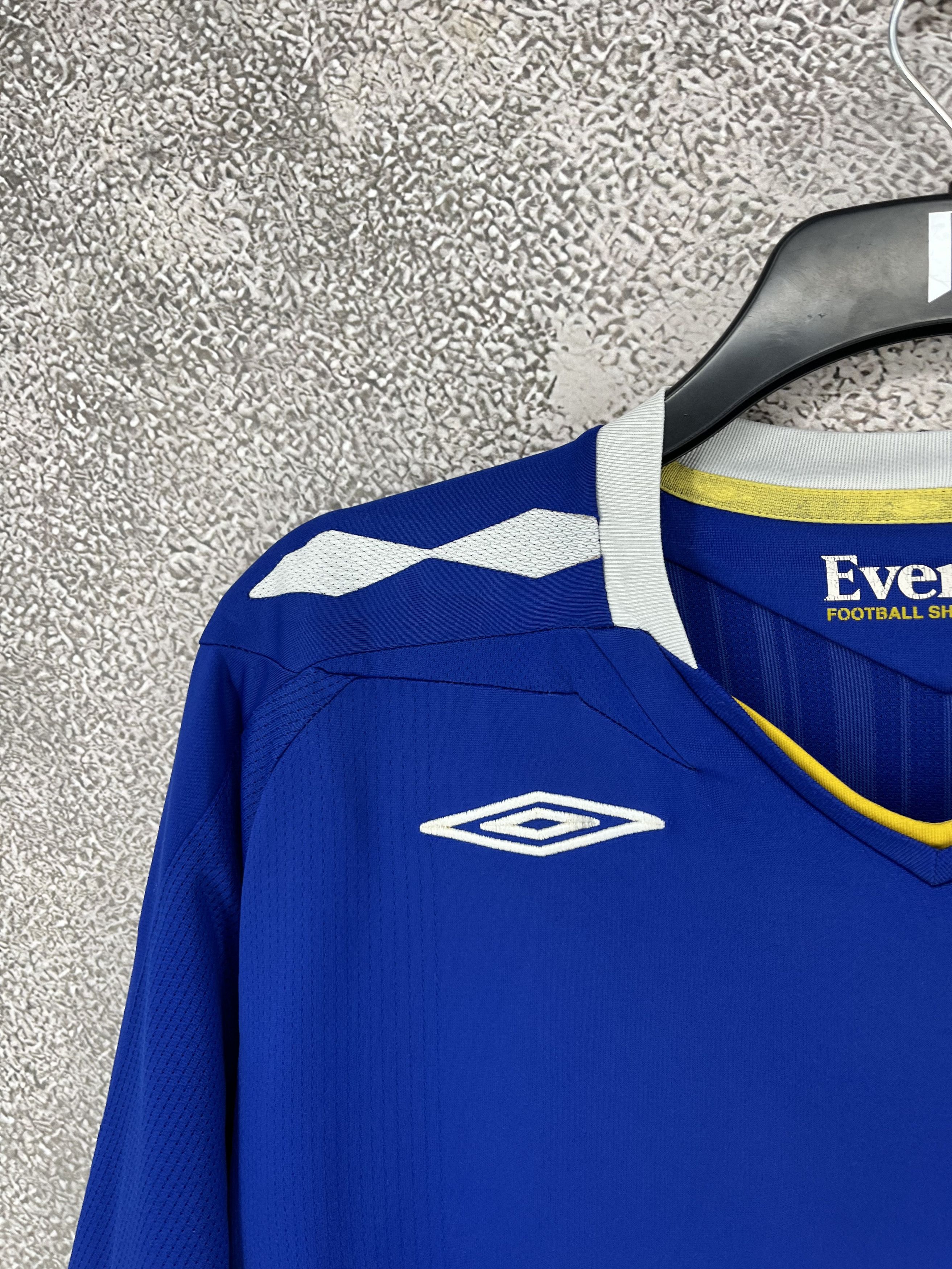 Umbro EVERTON ENGLAND 2007/2008 HOME FOOTBALL SHIRT JERSEY UMBRO Size US XL / EU 56 / 4 - 6 Thumbnail