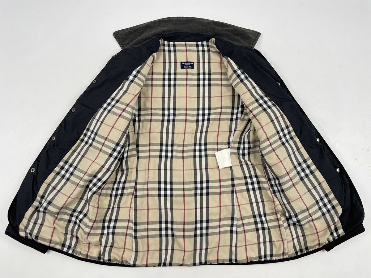 Burberry × Vintage BURBERRYS Nova Paid Quilted Snap-Buttons Coat Trench Jacket Size S / US 4 / IT 40 - 10 Thumbnail