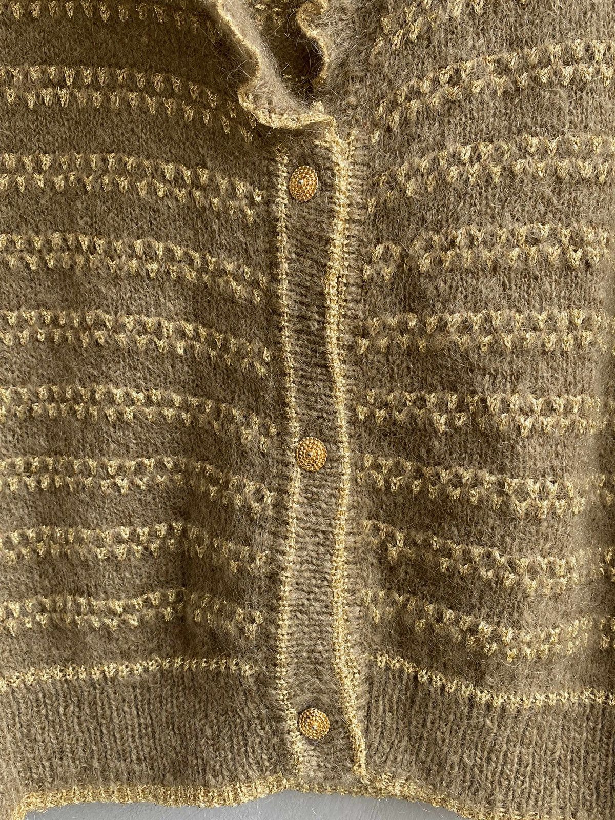 Kansai Yamamoto Kansai Vintage Shawl-Collar Cardigan Size US M / EU 48-50 / 2 - 2 Thumbnail