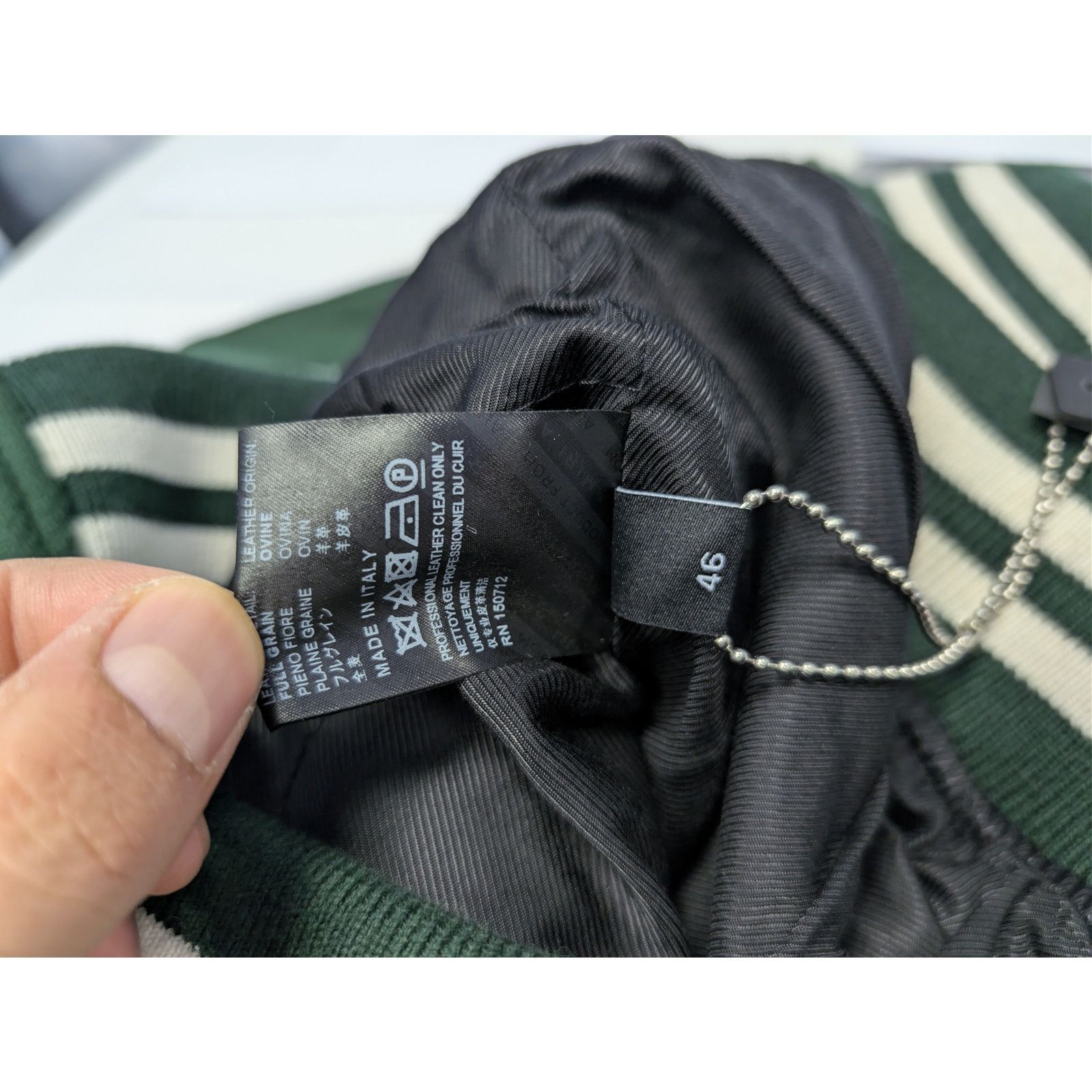 Amiri o1rshd1 Bones Jacket in Rain Forest Size US S / EU 44-46 / 1 - 21 Thumbnail