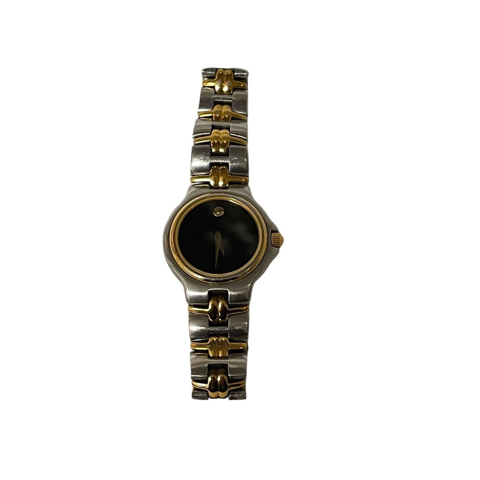 Movado MOVADO Ladies 2-TONE STAINLESS STEEL SWISS QUARTZ WATCH Size ONE SIZE - 8 Thumbnail
