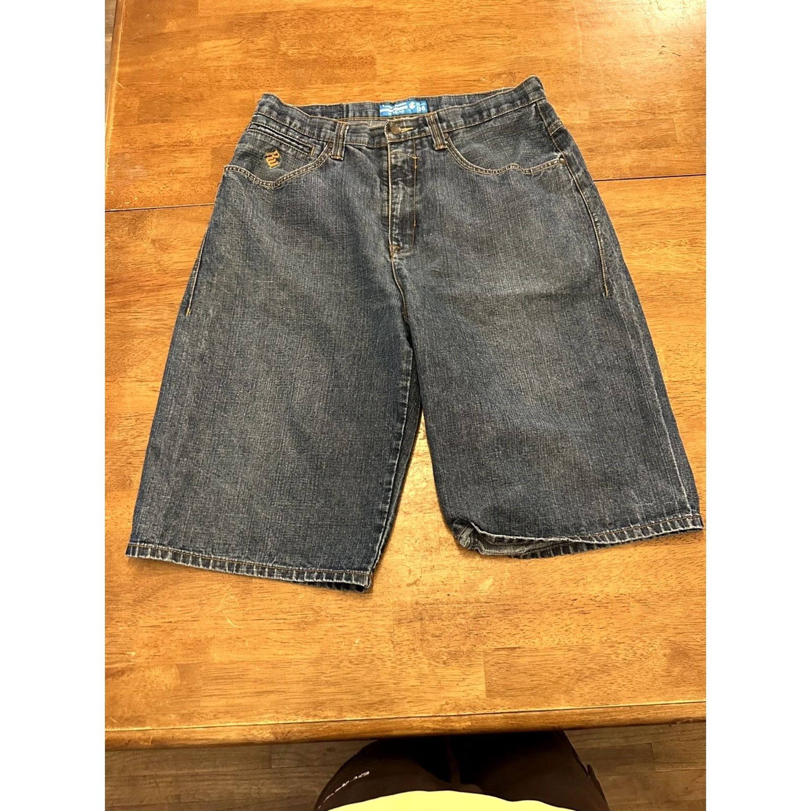 Rocawear VINTAGE Rocawear Jeans Shorts 36 Y2K Grunge Denim Blue Mens Size US 36 / EU 52 - 2 Thumbnail