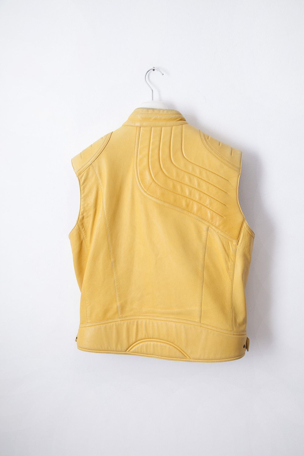 Gucci AW00 yellow leather jacket Size US L / EU 52-54 / 3 - 3 Thumbnail