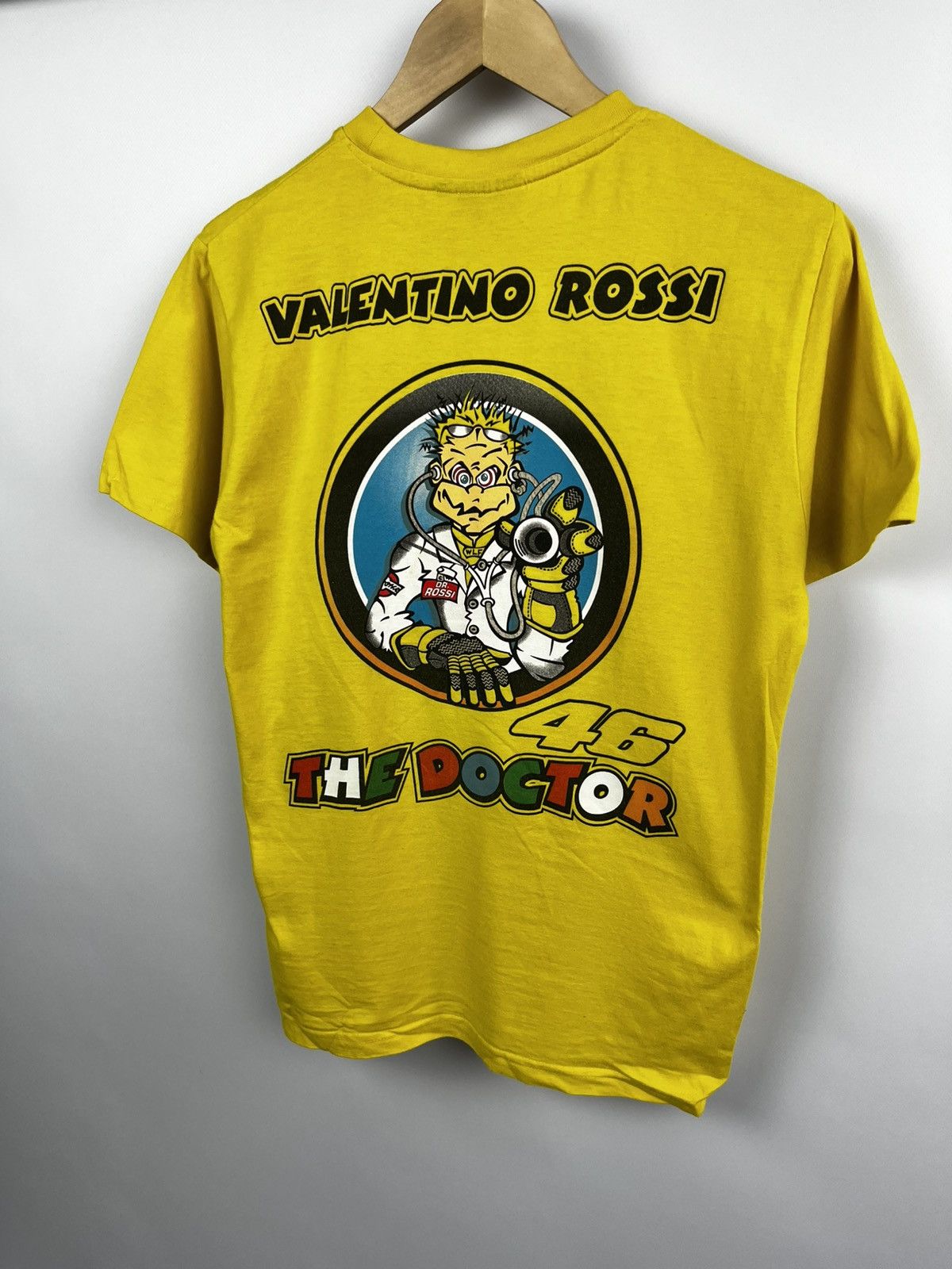 Vintage PRECISPORT Valentino Rossi The Doctor #46 T-Shirt m Size US M / EU 48-50 / 2 - 4 Thumbnail