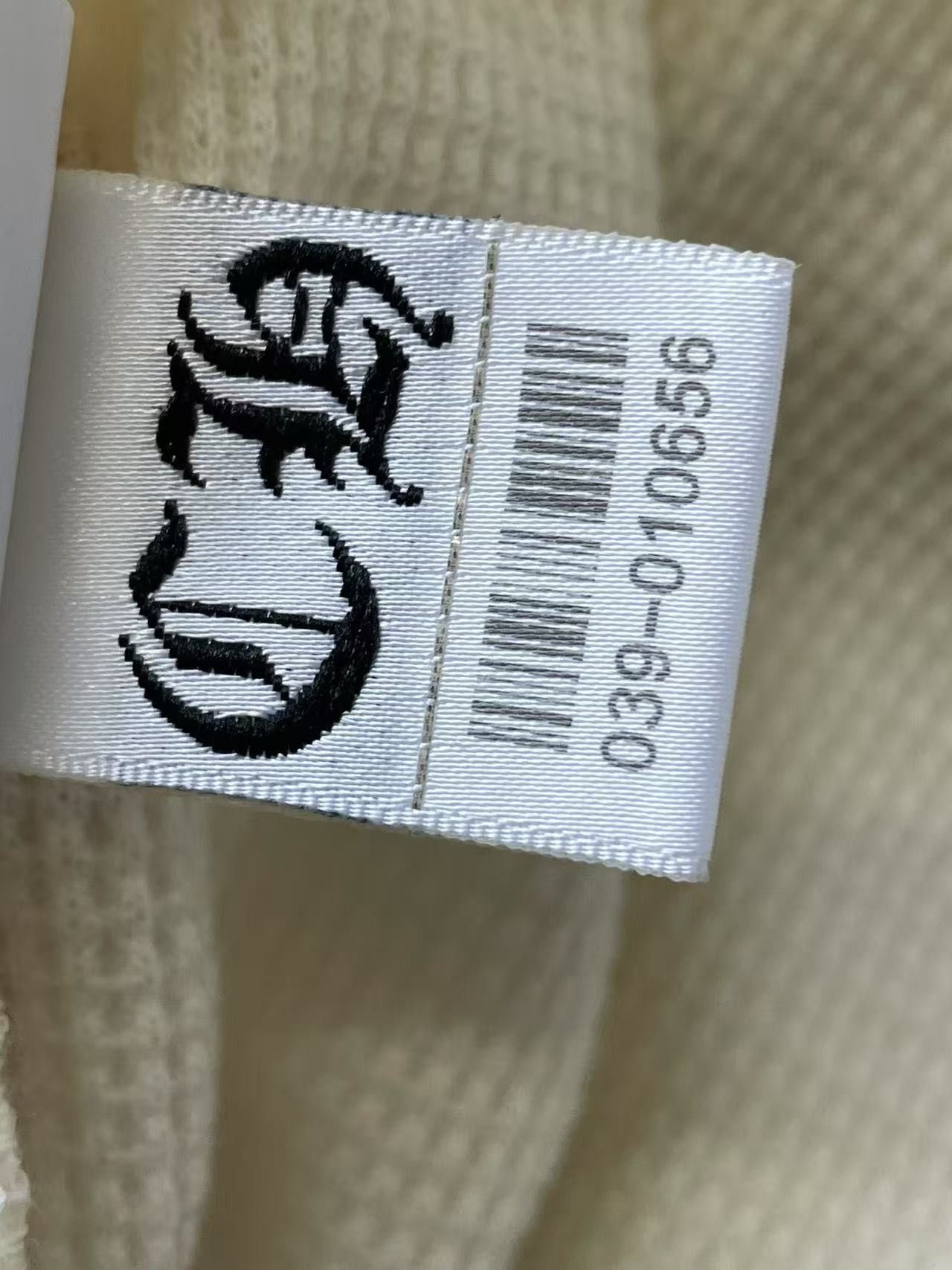 Chrome Hearts Chrome Hearts CH Letter Waffle Thermal Long Sleeve Tee Size US M / EU 48-50 / 2 - 8 Thumbnail