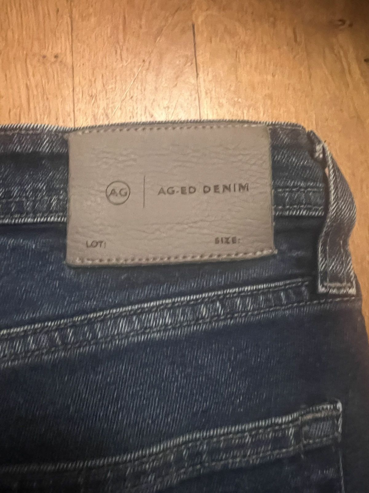 AG Adriano Goldschmied Ag Adriano Goldschmied Tellis japanese denim 36x33 Size US 36 / EU 52 - 4 Thumbnail