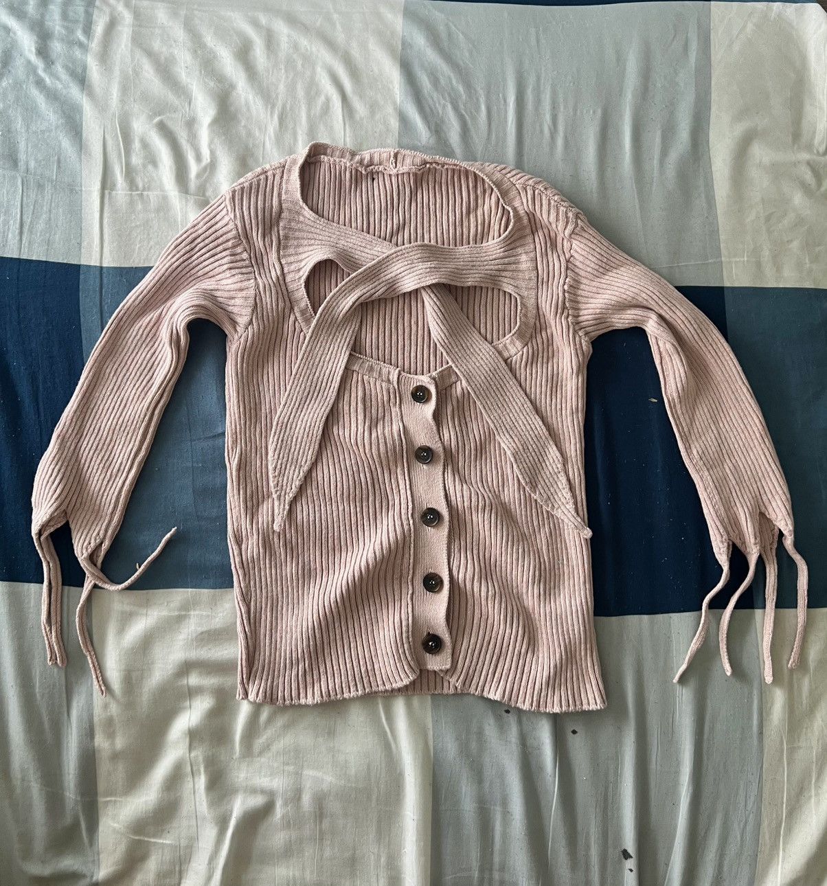 Puppets and Puppets S/S 22 Puppets and Puppets runway lilac cardigan Size M / US 6-8 / IT 42-44 - 1 Thumbnail