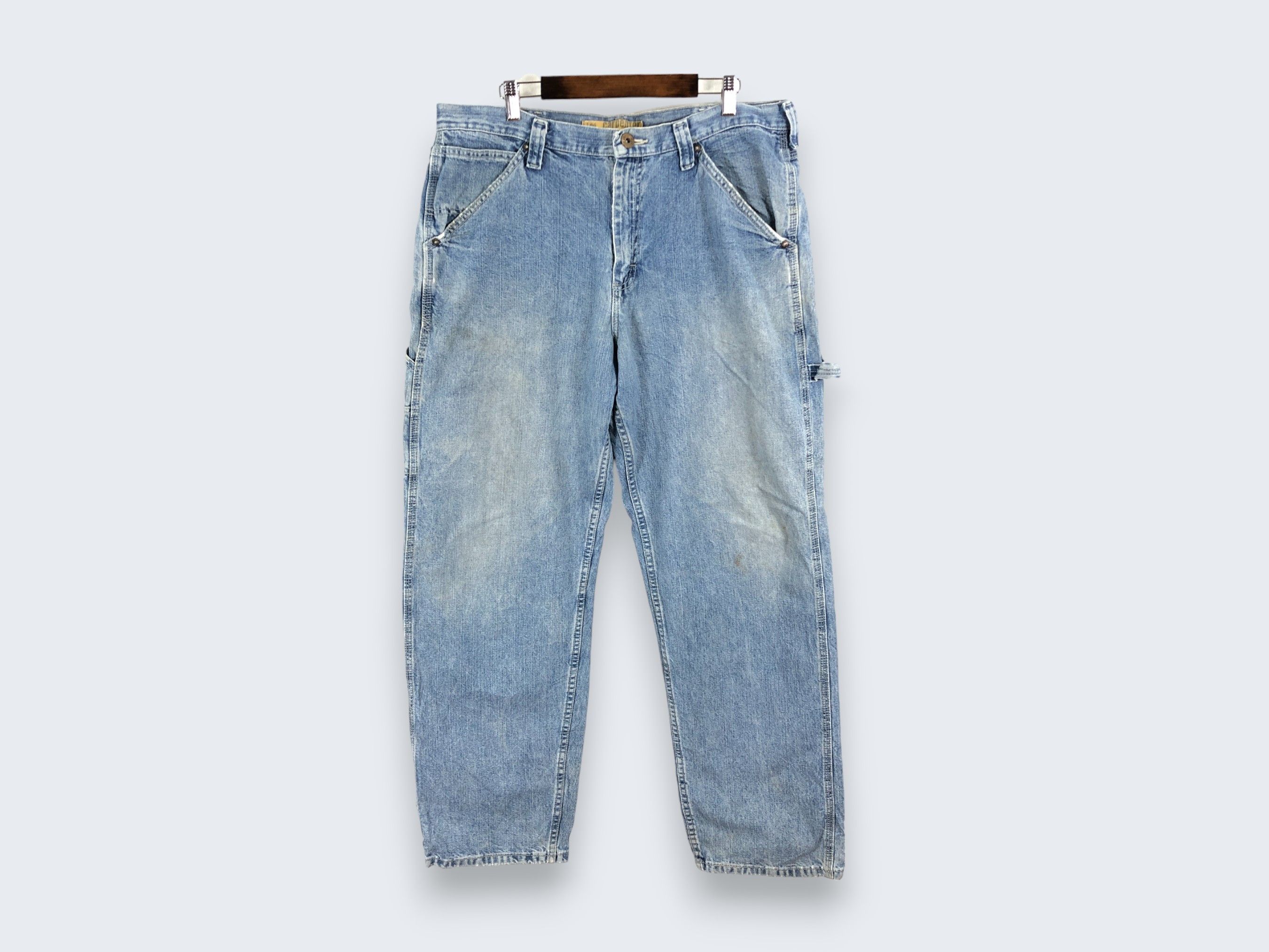 Lee × Vintage 36 x 31 Vintage Lee Carpenter Jeans L1495 Size US 36 / EU 52 - 1 Thumbnail