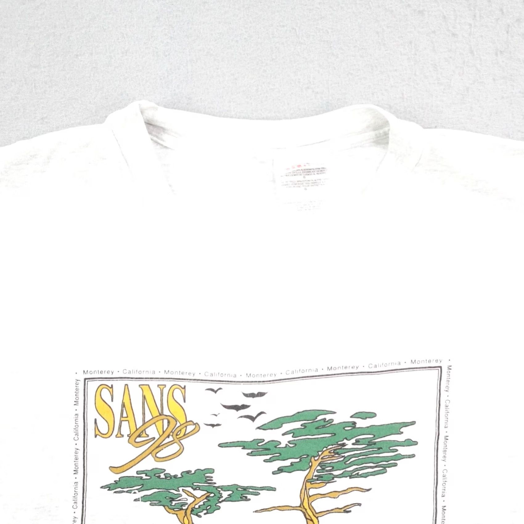 Vintage VINTAGE SANS 98 Shirt Men Large Gray Cyber Security Conference Computers 90s Tee Size US L / EU 52-54 / 3 - 2 Thumbnail