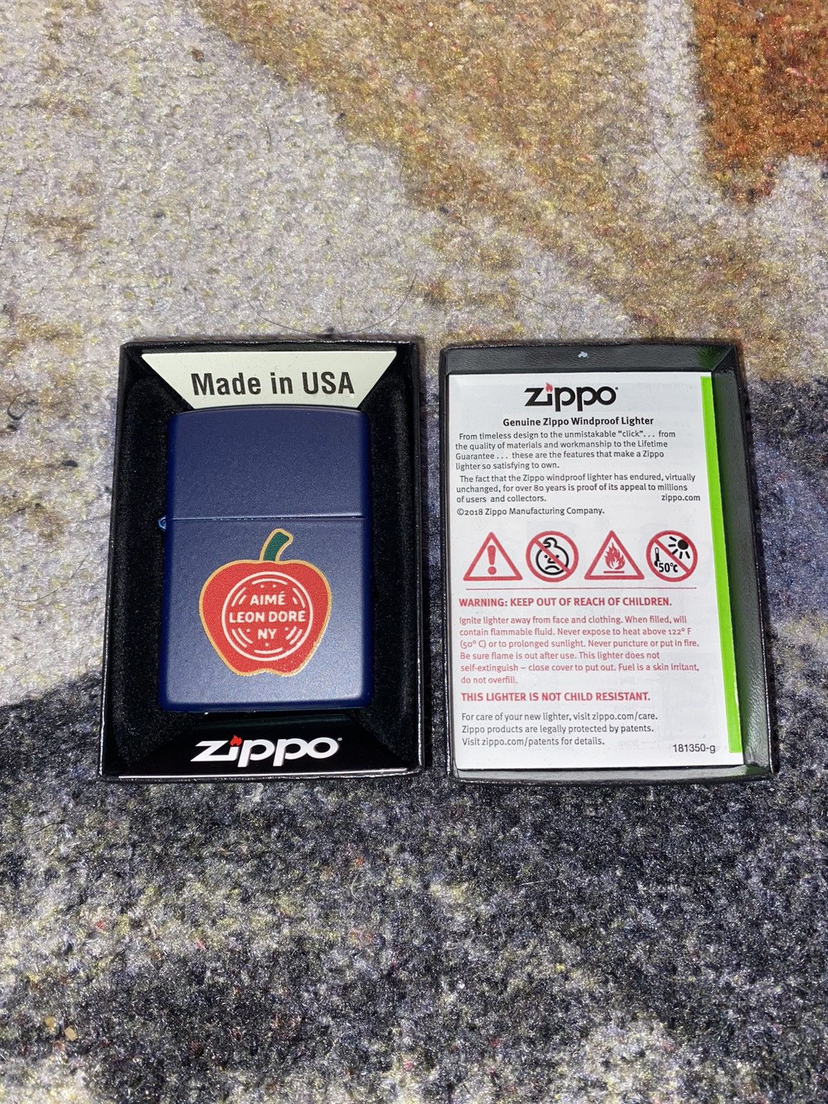 Aime Leon Dore Aime Leon Dore Apple Energy Zippo Lighter Size ONE SIZE - 1 Thumbnail