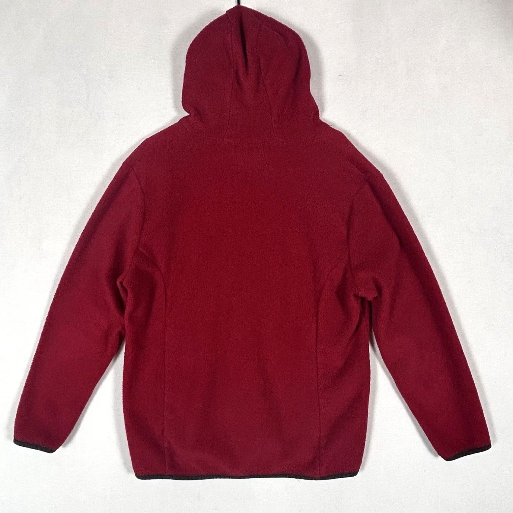 Vintage VINTAGE Canadian Fleece Wear Womens Fleece Full Zip Hoodie Red 1X Zip Hoodie Long Sleeve Solid Winter Outwear Womens Size XL / US 12-14 / IT 48-50 - 7 Thumbnail