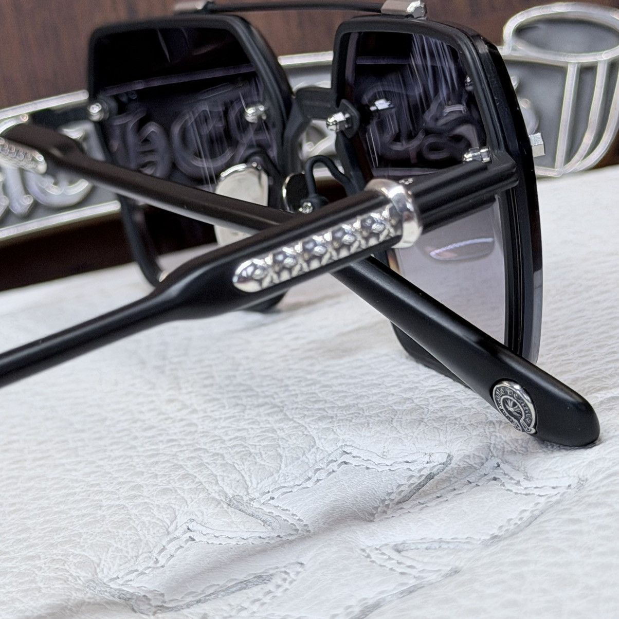 Chrome Hearts Chrome Hearts GITTERDUN 1/1 Sunglasses Size ONE SIZE - 15 Thumbnail