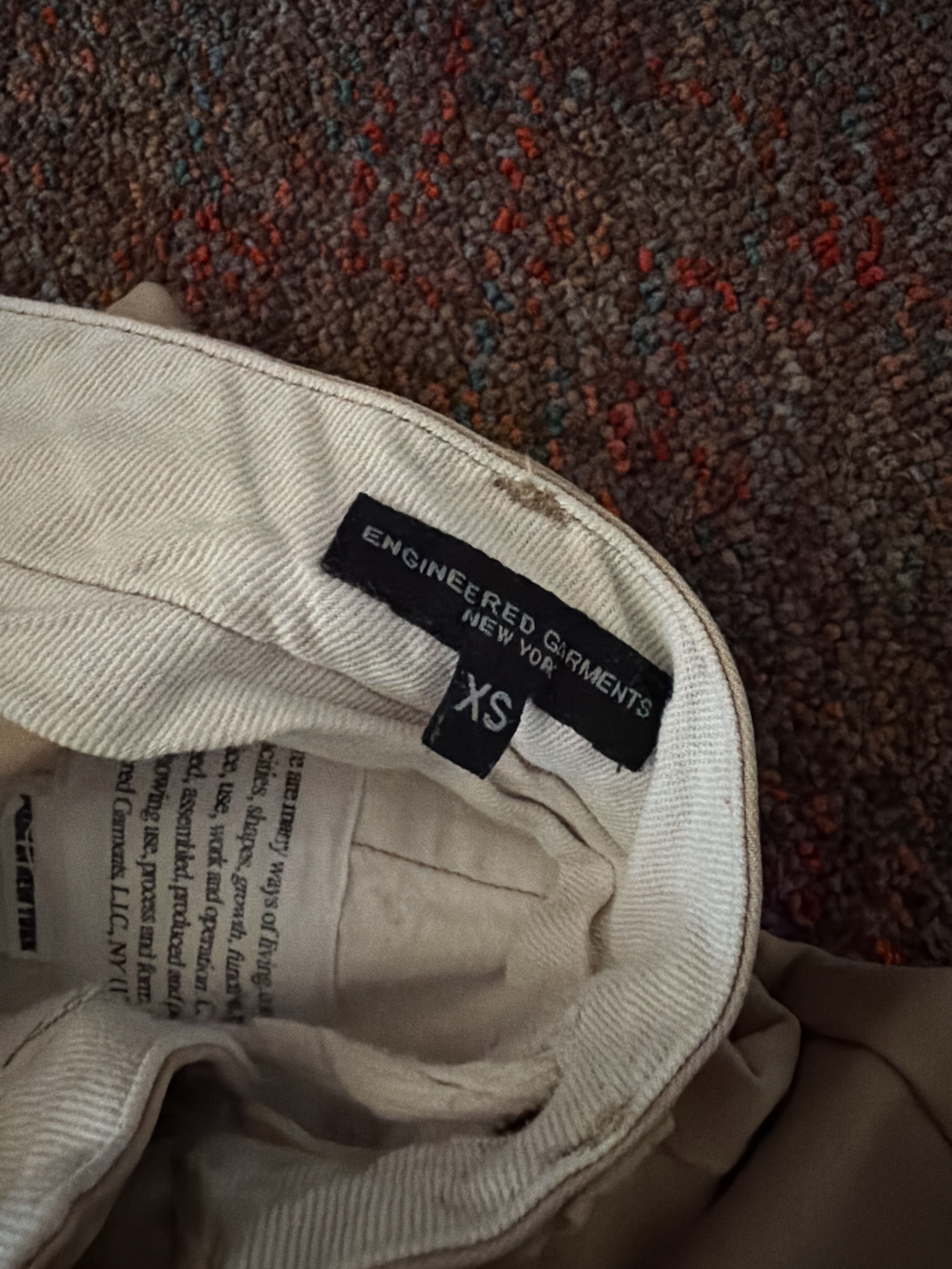 Engineered Garments Engineered Garments Pleated Pants Khaki Double Cloth Size US 30 / EU 46 - 4 Thumbnail