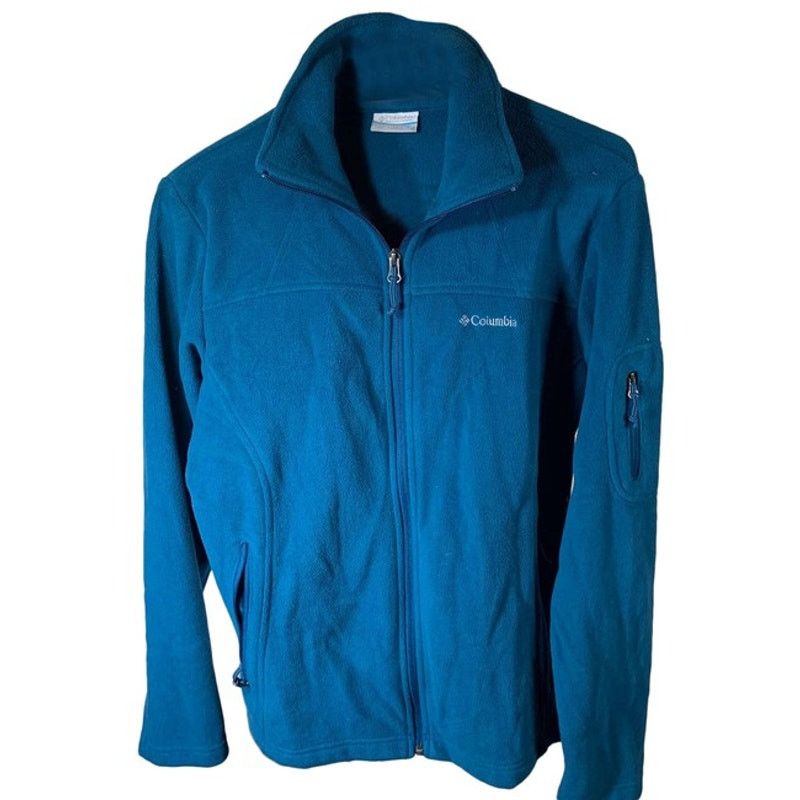 Columbia Columbia Blue Fleece Men's Jacket Size M Size US M / EU 48-50 / 2 - 1 Thumbnail