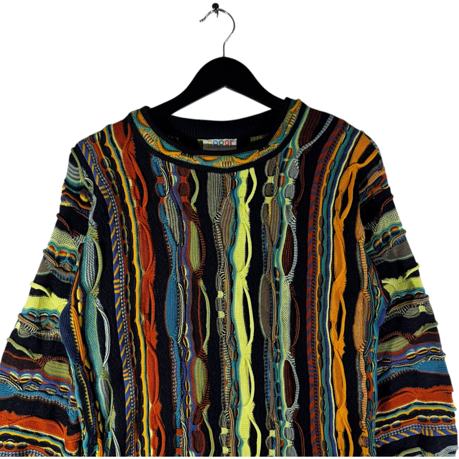Coogi Vintage Coogi 3D Patterned Pullover Sweater Size US M / EU 48-50 / 2 - 2 Thumbnail