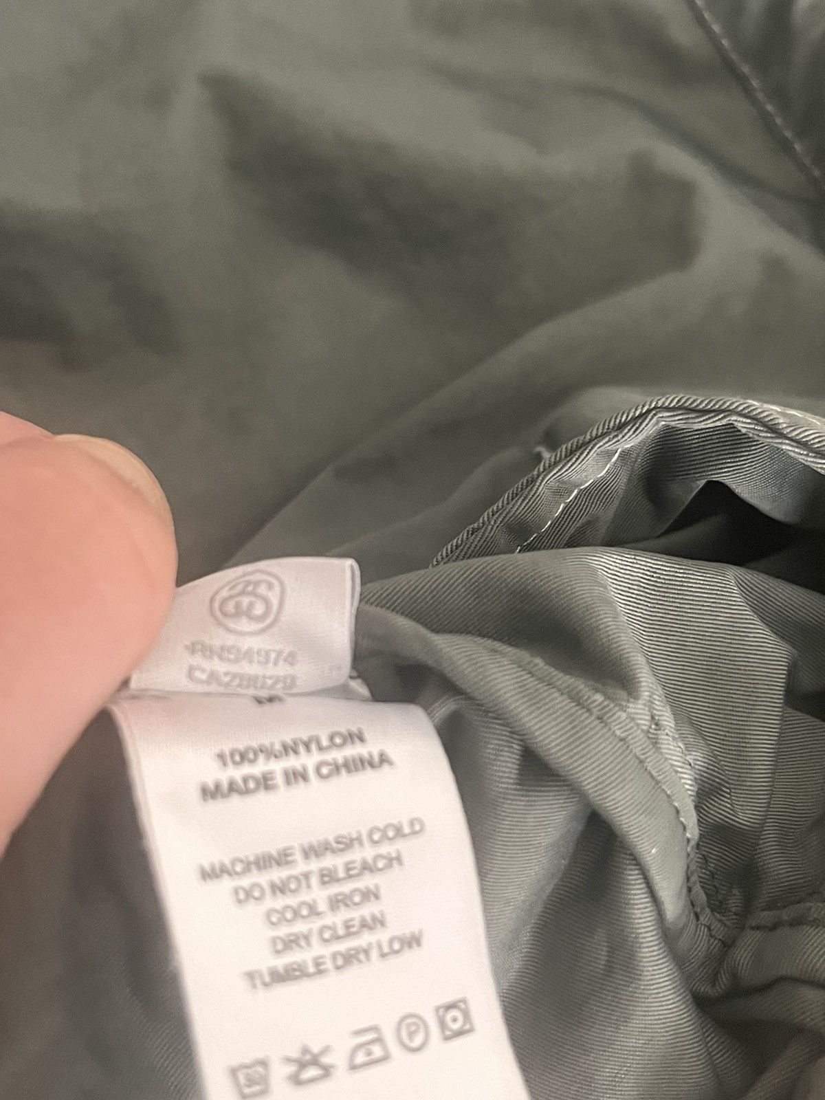 Stussy Stussy nylon folsom jacket green Size US L / EU 52-54 / 3 - 6 Thumbnail