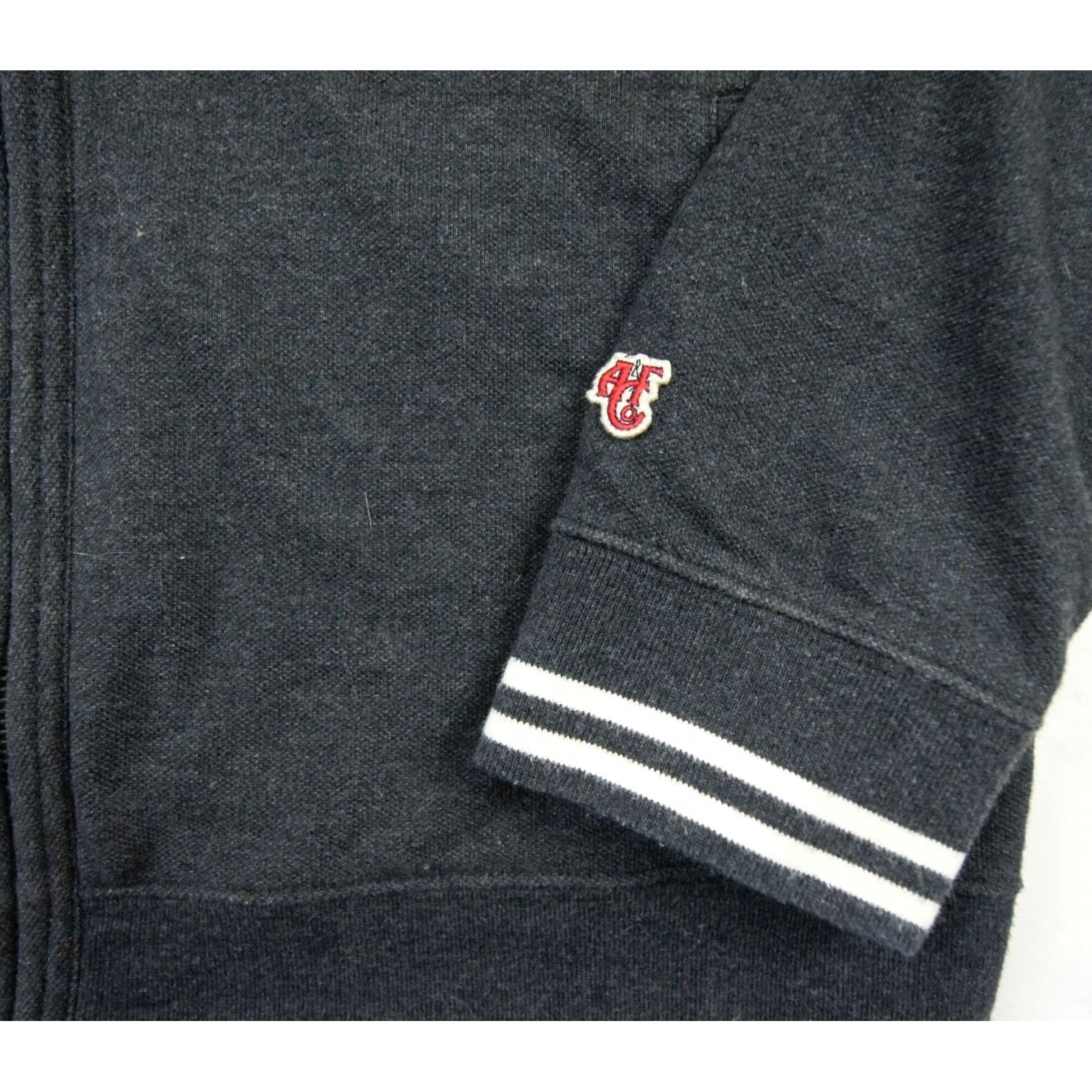 Abercrombie & Fitch Abercrombie & Fitch Bomber Jacket Mens Medium Gray Full Zip Adult Outdoors Size US M / EU 48-50 / 2 - 2 Thumbnail