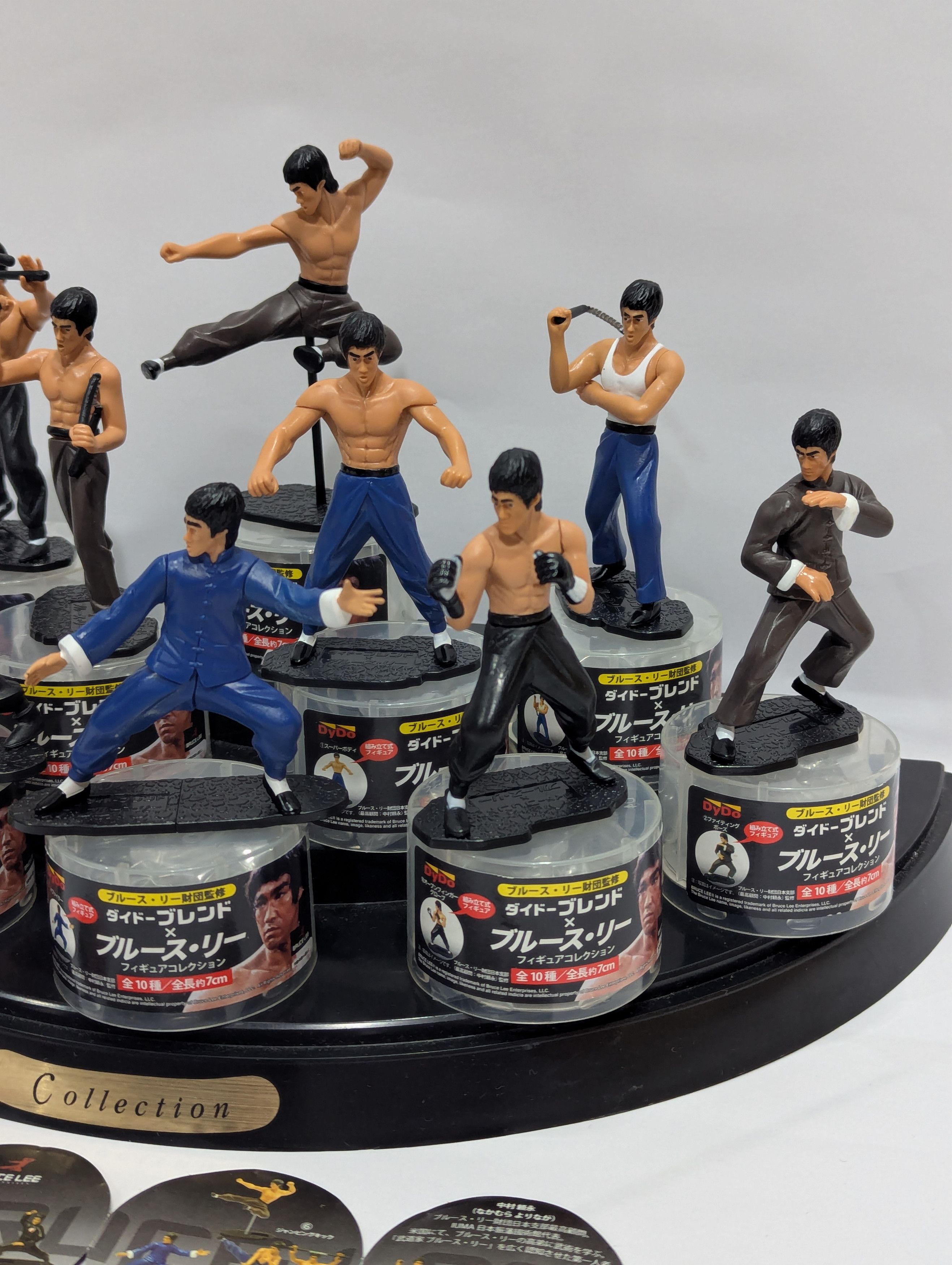 Japanese Brand RARE Bruce Lee Action Figure Dydo Collection Complete Set Size ONE SIZE - 3 Thumbnail