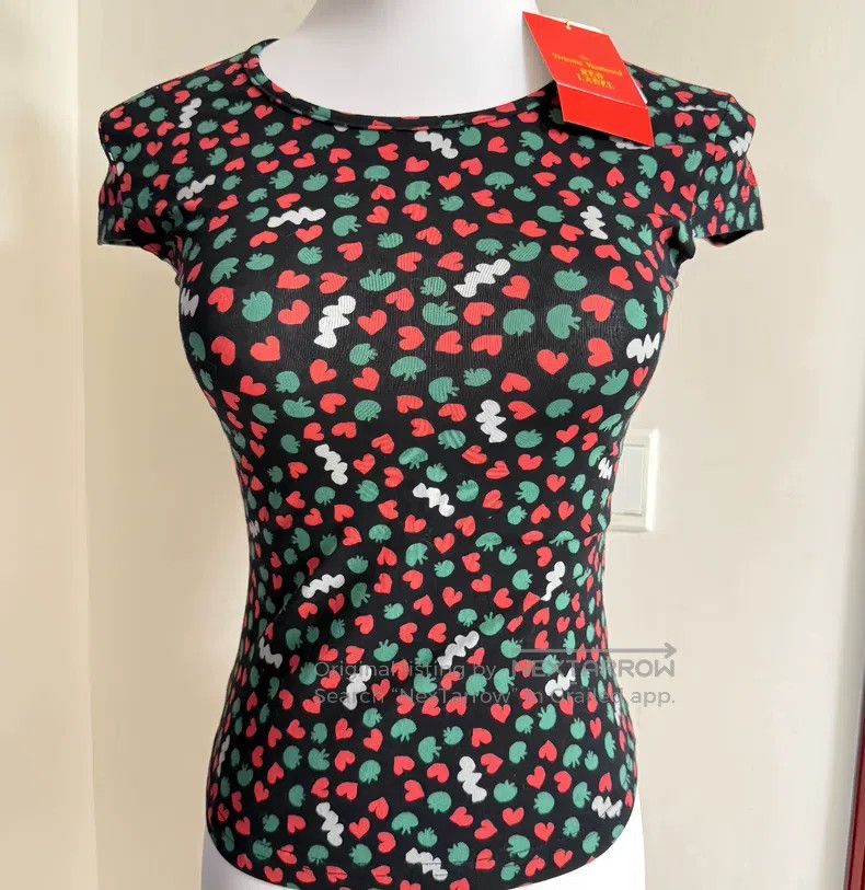 Vivienne Westwood Vivienne Westwood Apple Heart Embroidered Planet Elastic S Size M / US 6-8 / IT 42-44 - 1 Thumbnail