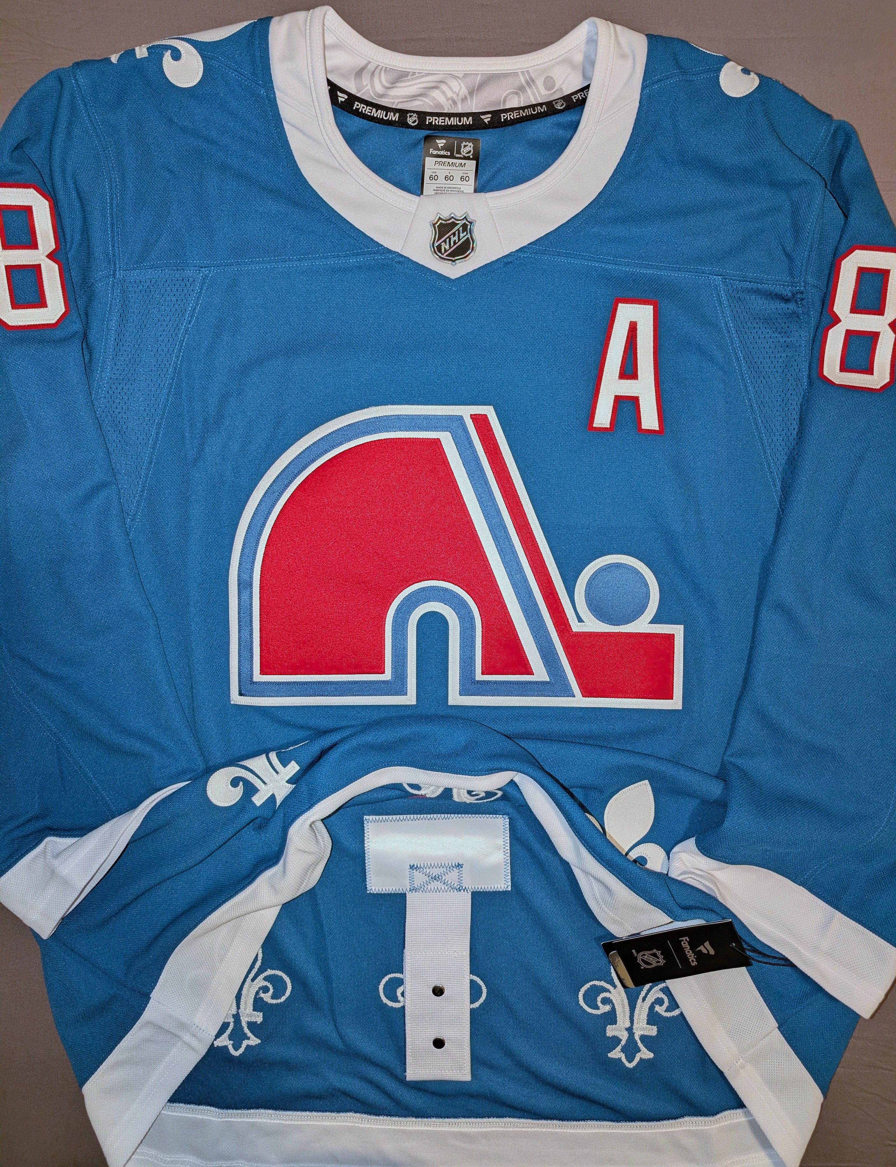 NHL Cale Makar Colorado Avalanche Nordiques jersey Fanatics sz60 Size US XXL / EU 58 / 5 - 2 Thumbnail