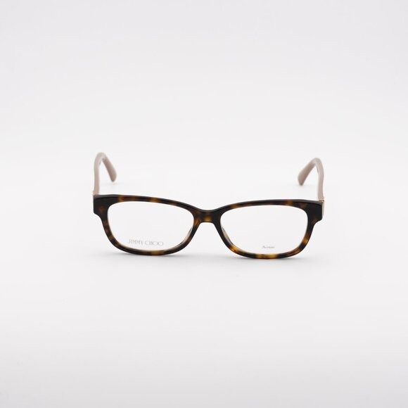Jimmy Choo Jimmy Choo JC278 0ONS 00 Eyeglasses Havana 52mm Rectangle Size ONE SIZE - 2 Thumbnail