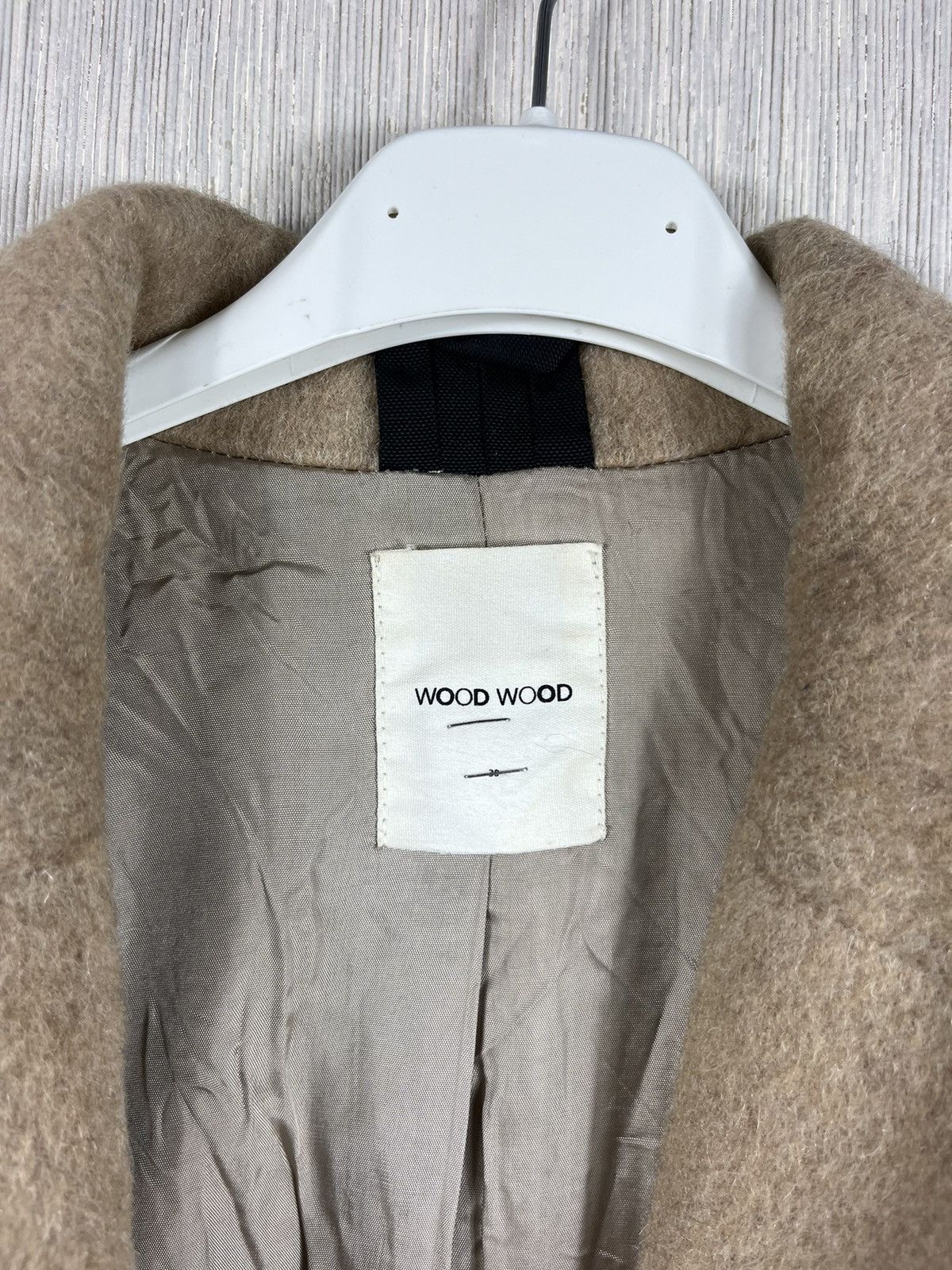 Designer × Wood Wood Wood Wood AW 143 meida thermo wool mohair coat jacket Size XS / US 0-2 / IT 36-38 - 16 Thumbnail