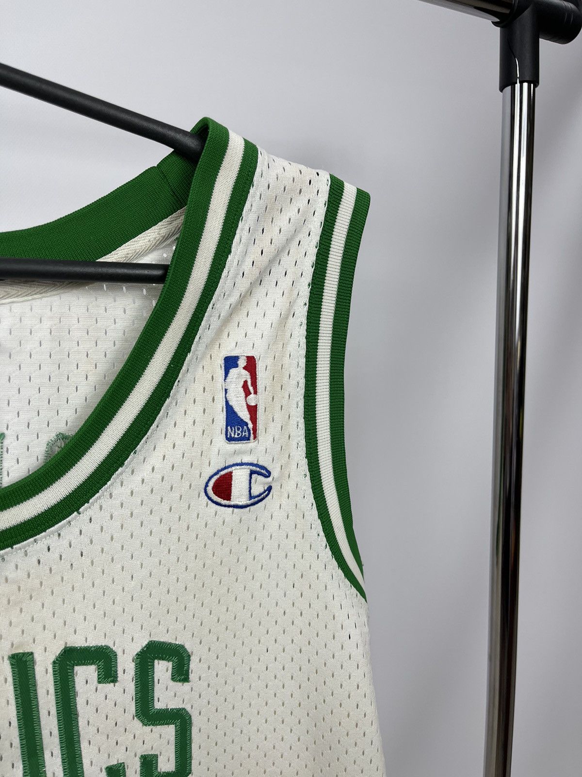Champion LARRY BIRD BOSTON CELTICS JERSEY NBA BASKETBALL CHAMPION XL Size US XL / EU 56 / 4 - 3 Thumbnail