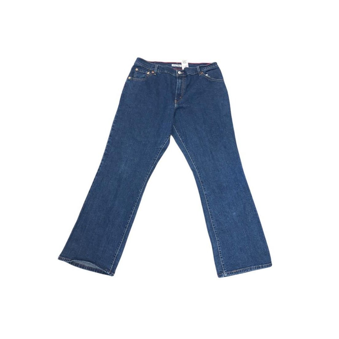 Levi's VINTAGE Levis 550 Relaxed Bootcut Jeans Dark Denim 16M Egypt Size 38" / US 16 / IT 52 - 3 Thumbnail