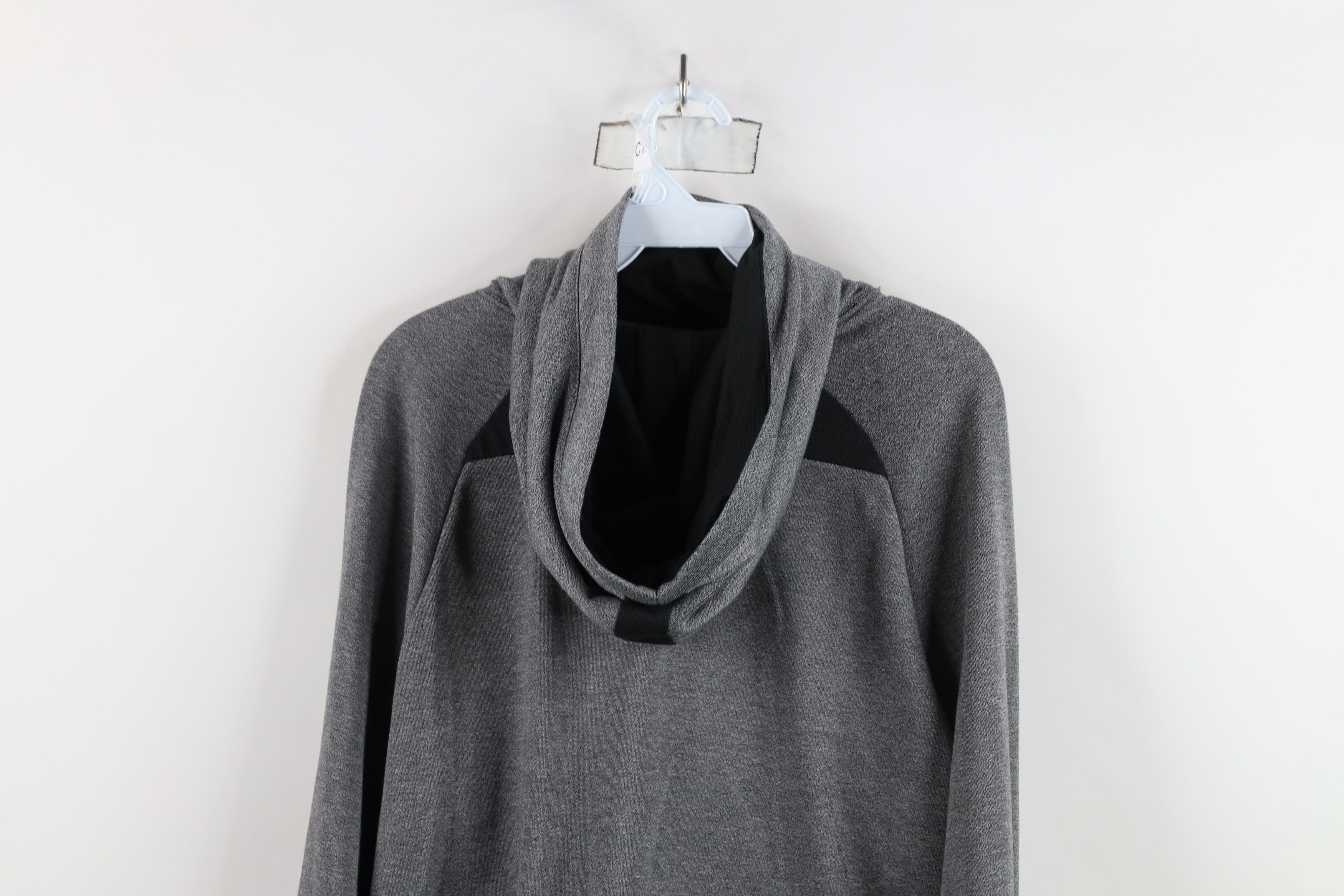 Nike × Vintage Nike Mini Swoosh University of Michigan Funnel Neck Hoodie Size M / US 6-8 / IT 42-44 - 13 Thumbnail