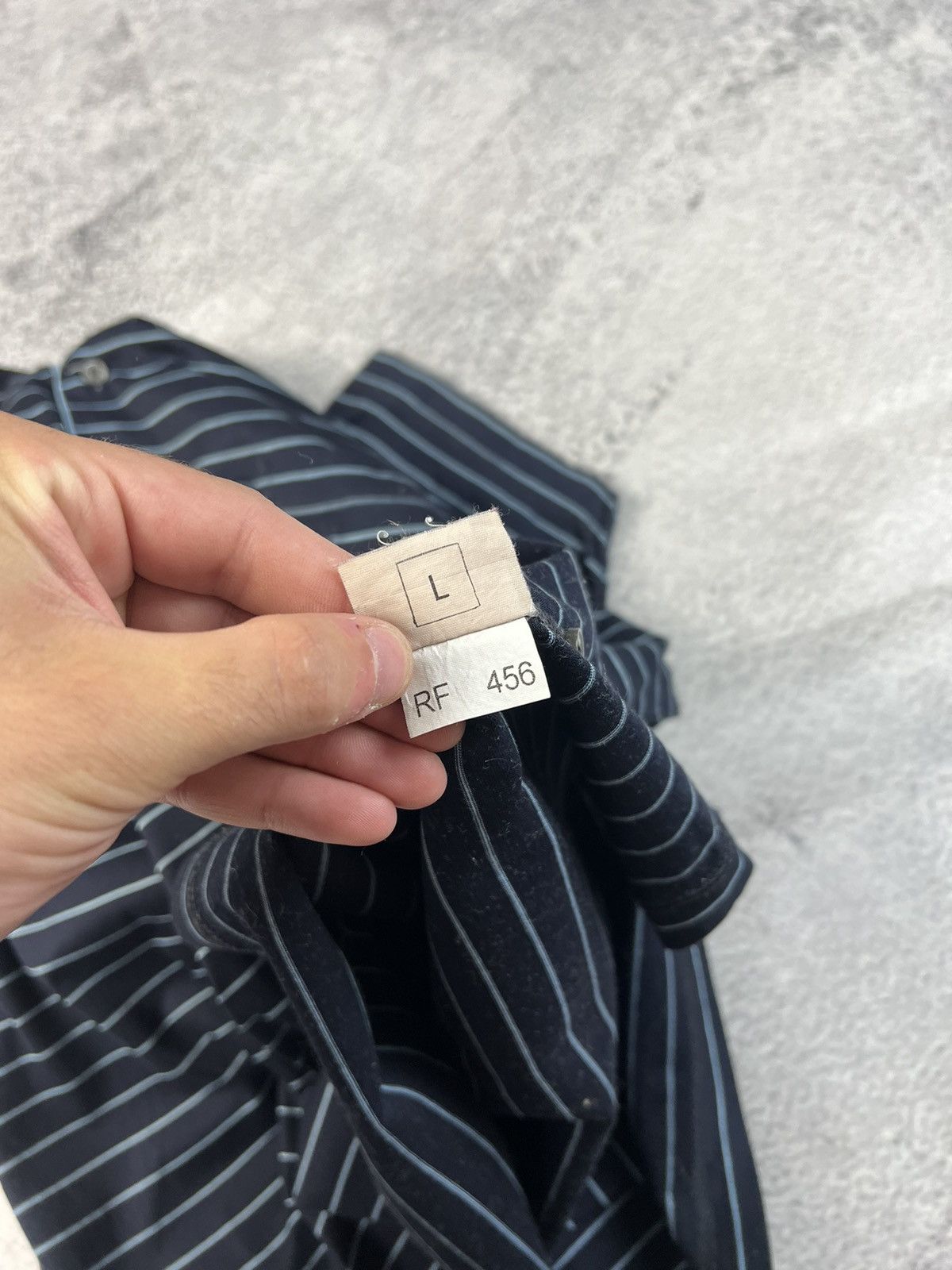 Yves Saint Laurent Vintage Yves Saint Laurent striped polo T-shirt Size US L / EU 52-54 / 3 - 12 Thumbnail