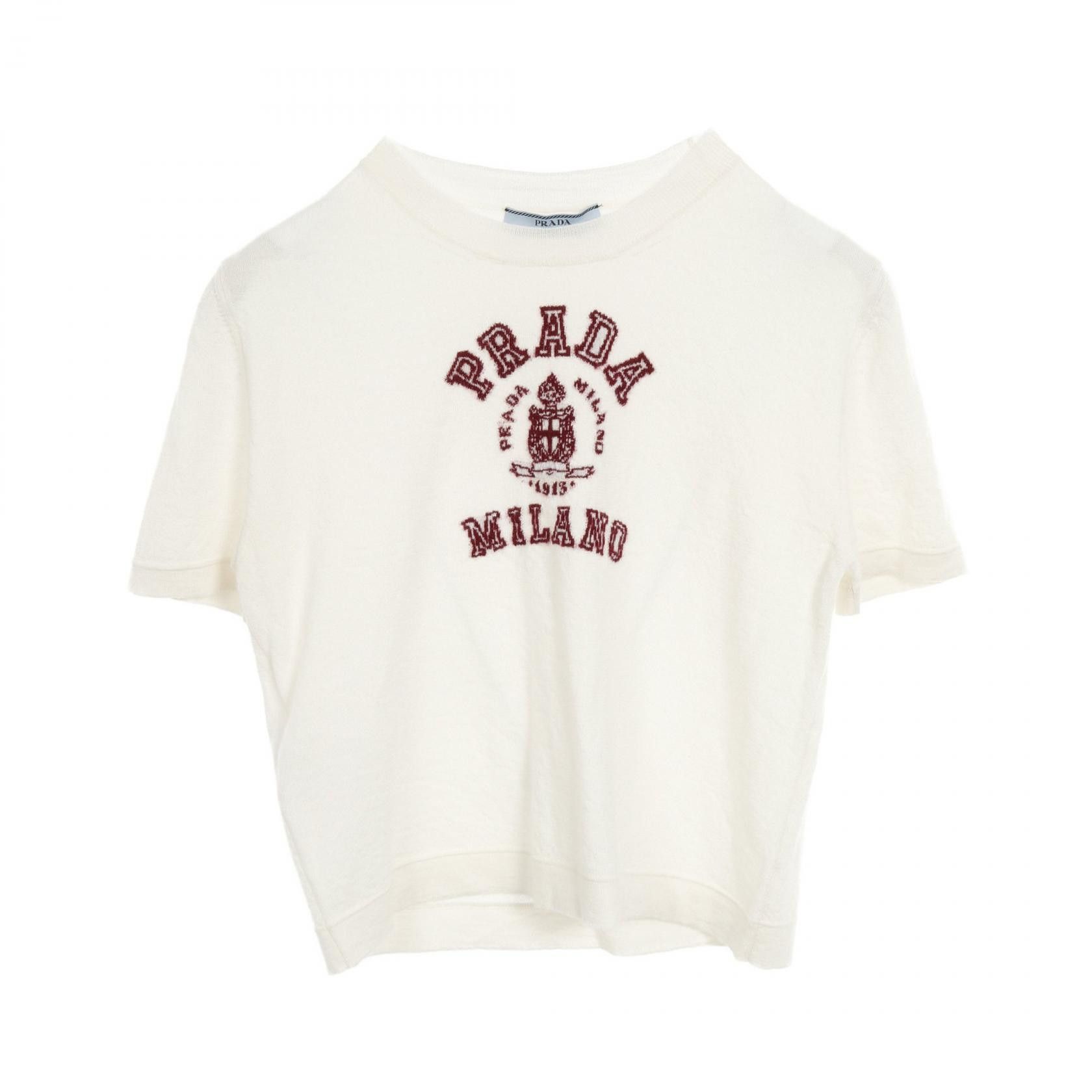 Prada Prada Prada Cashmere Knit Top Textile Tops DUTY FREE for USA Size ONE SIZE - 1 Thumbnail